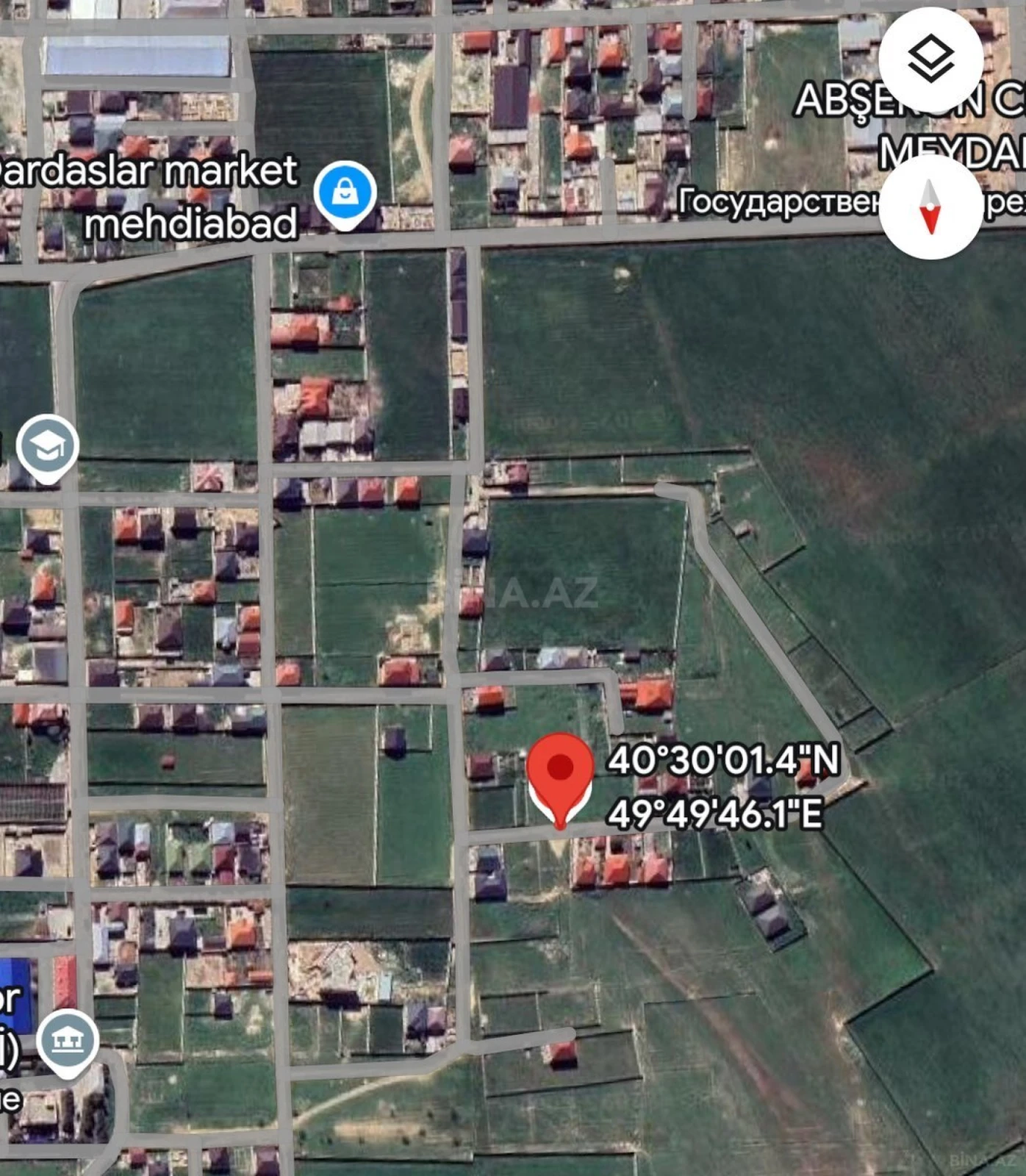 Satılır torpaq sahəsi 12 m²