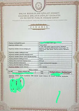 Satılır torpaq sahəsi 3 m²