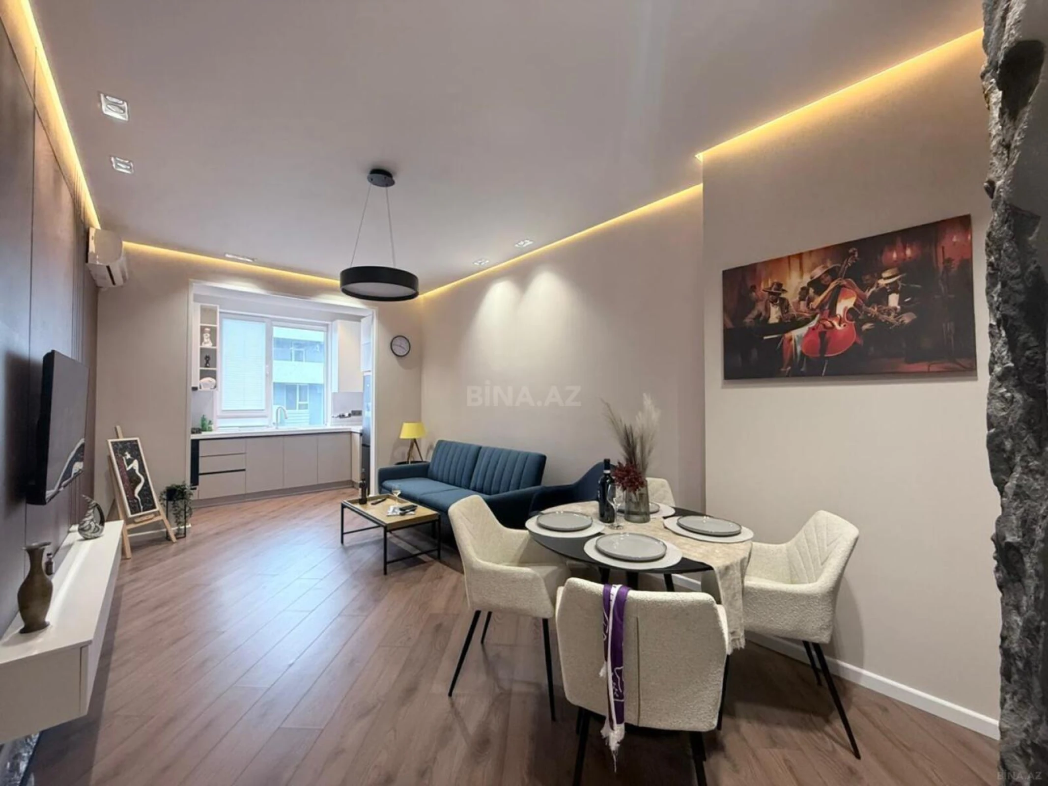 Satılır 2 otaqlı mənzil 60 m²
