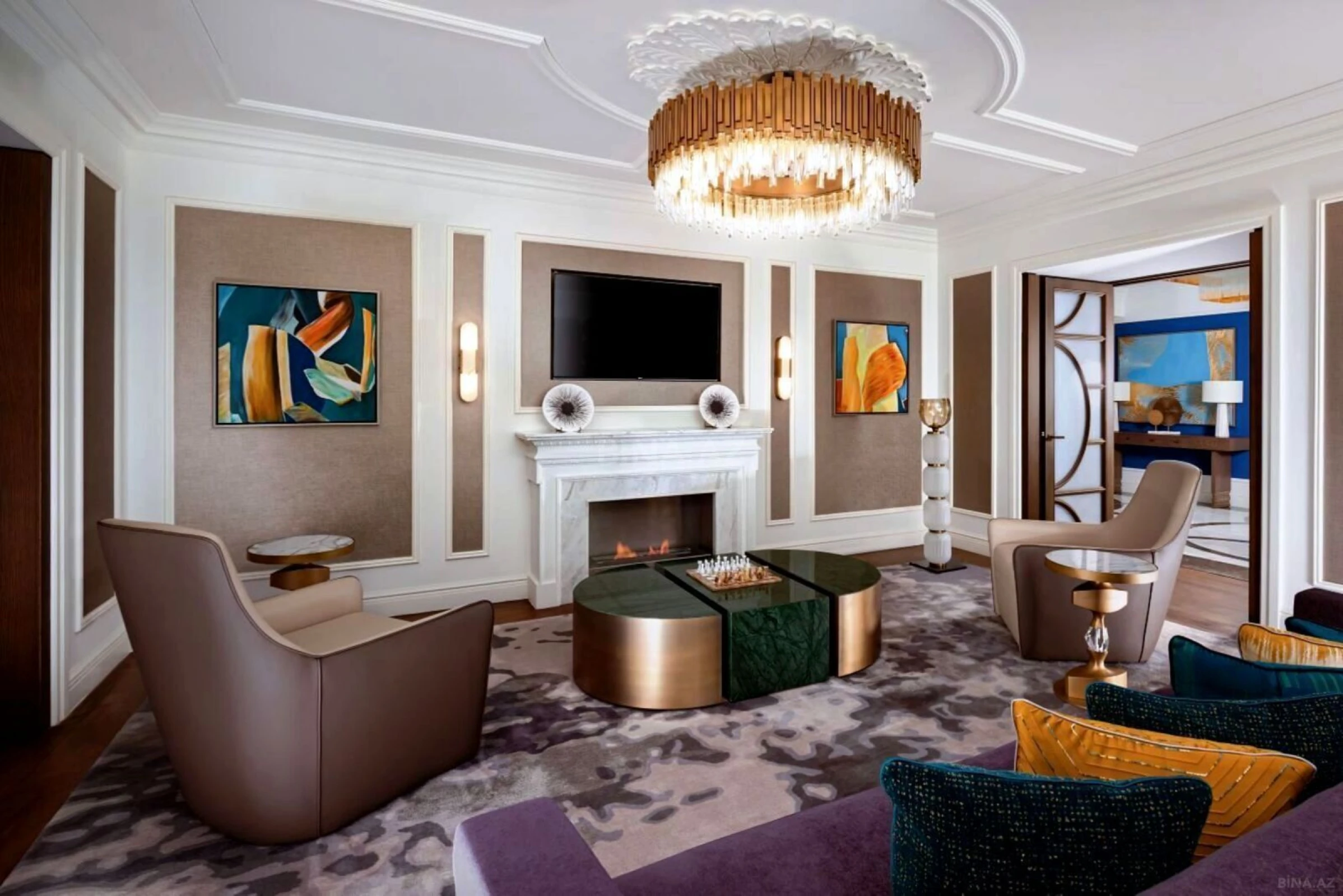 Satılır 3 otaqlı mənzil 155 m²