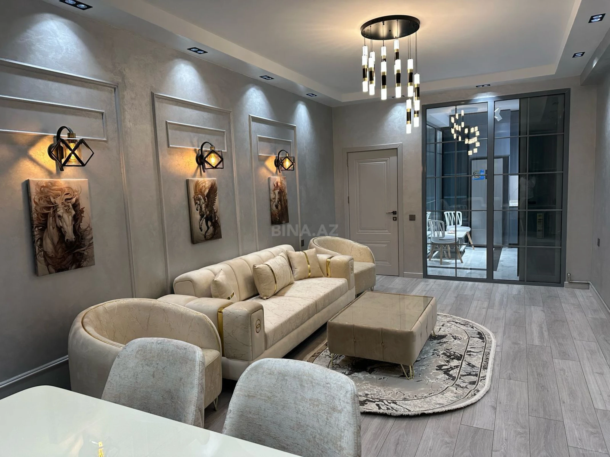 Kirayə verilir 2 otaqlı mənzil 80 m²