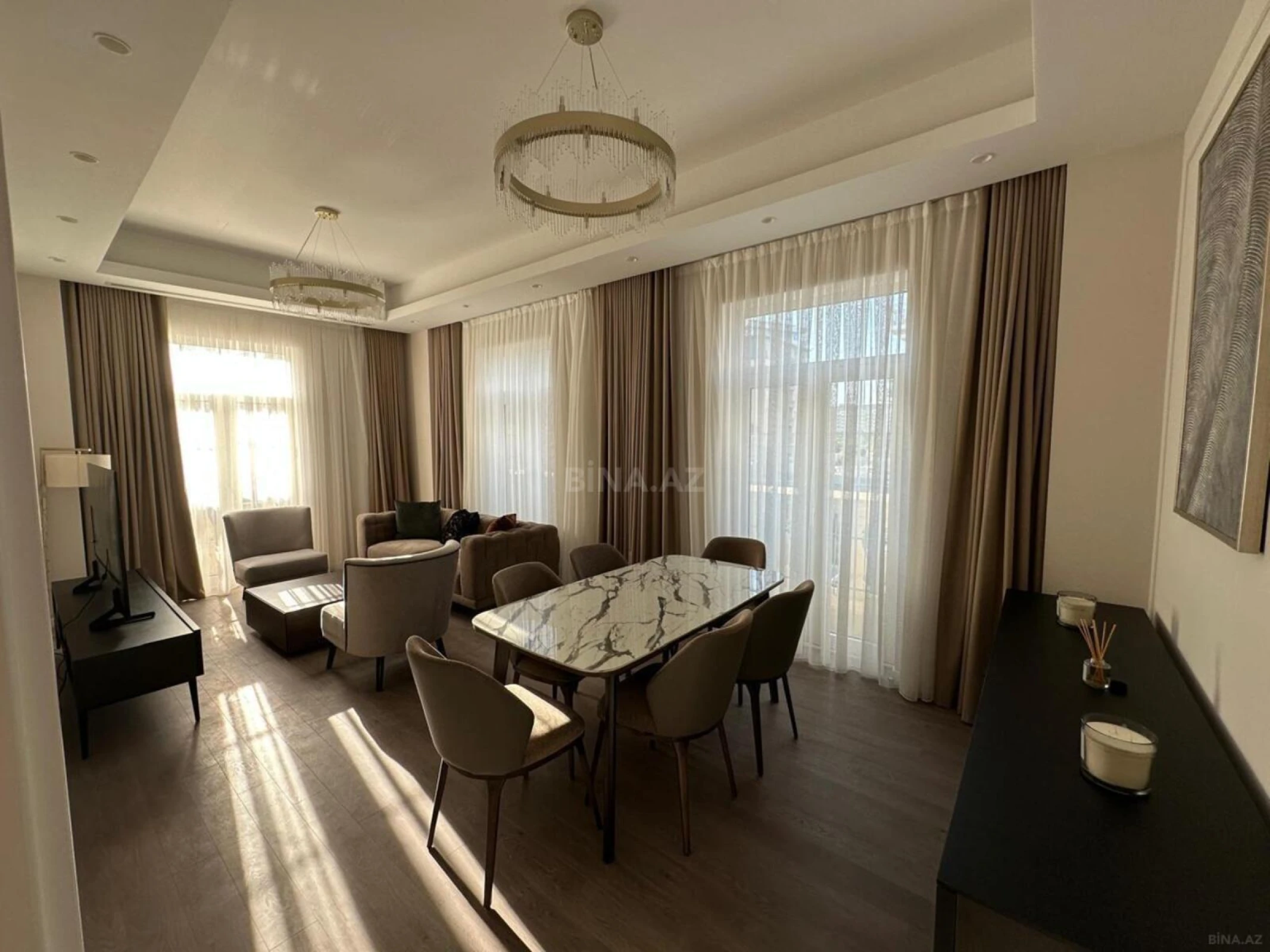 Kirayə verilir 3 otaqlı mənzil 111 m²