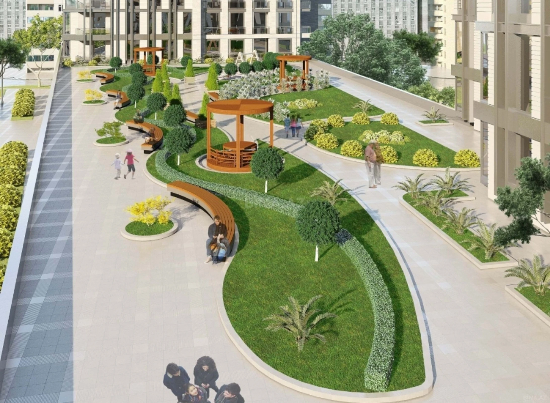 Satılır 2 otaqlı mənzil 72 m²