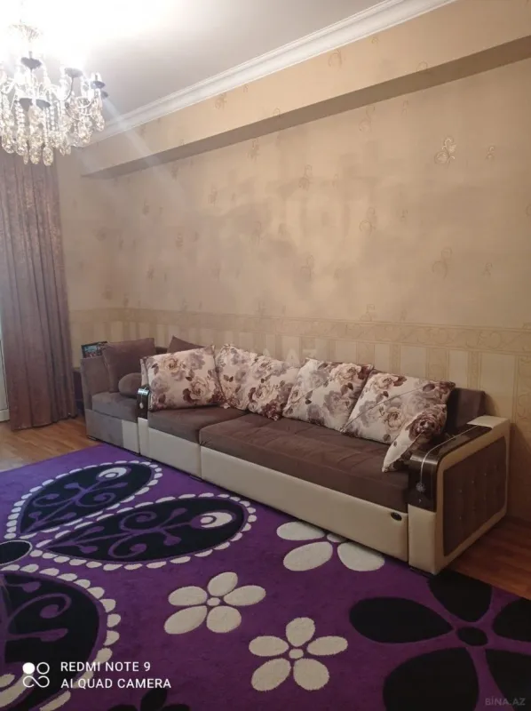 Kirayə verilir 2 otaqlı mənzil 60 m²