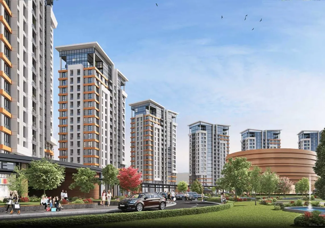 Satılır 4 otaqlı mənzil 128.9 m²