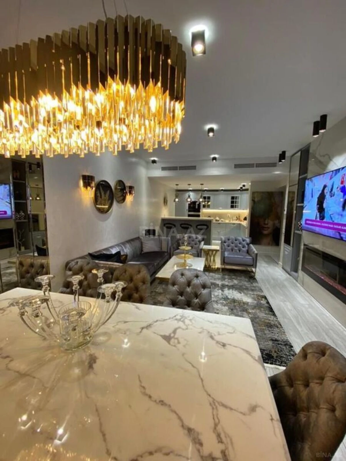 Kirayə verilir 3 otaqlı mənzil 130 m²