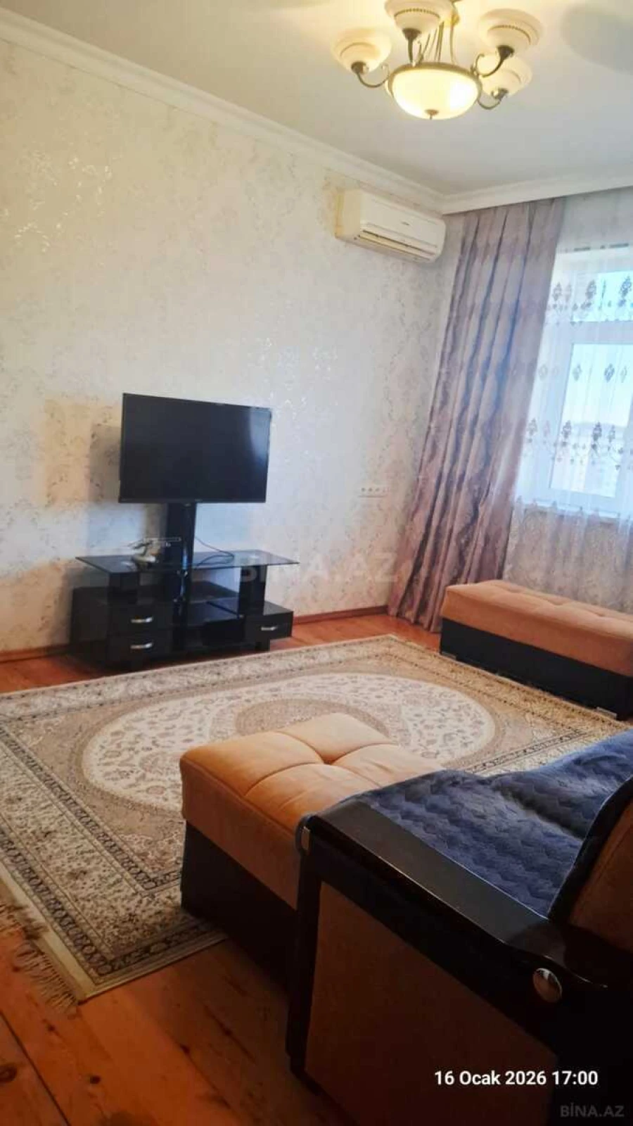 Satılır 2 otaqlı mənzil 72 m²
