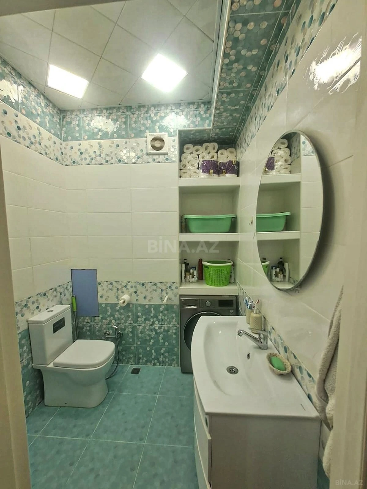 Satılır 2 otaqlı mənzil 62 m²