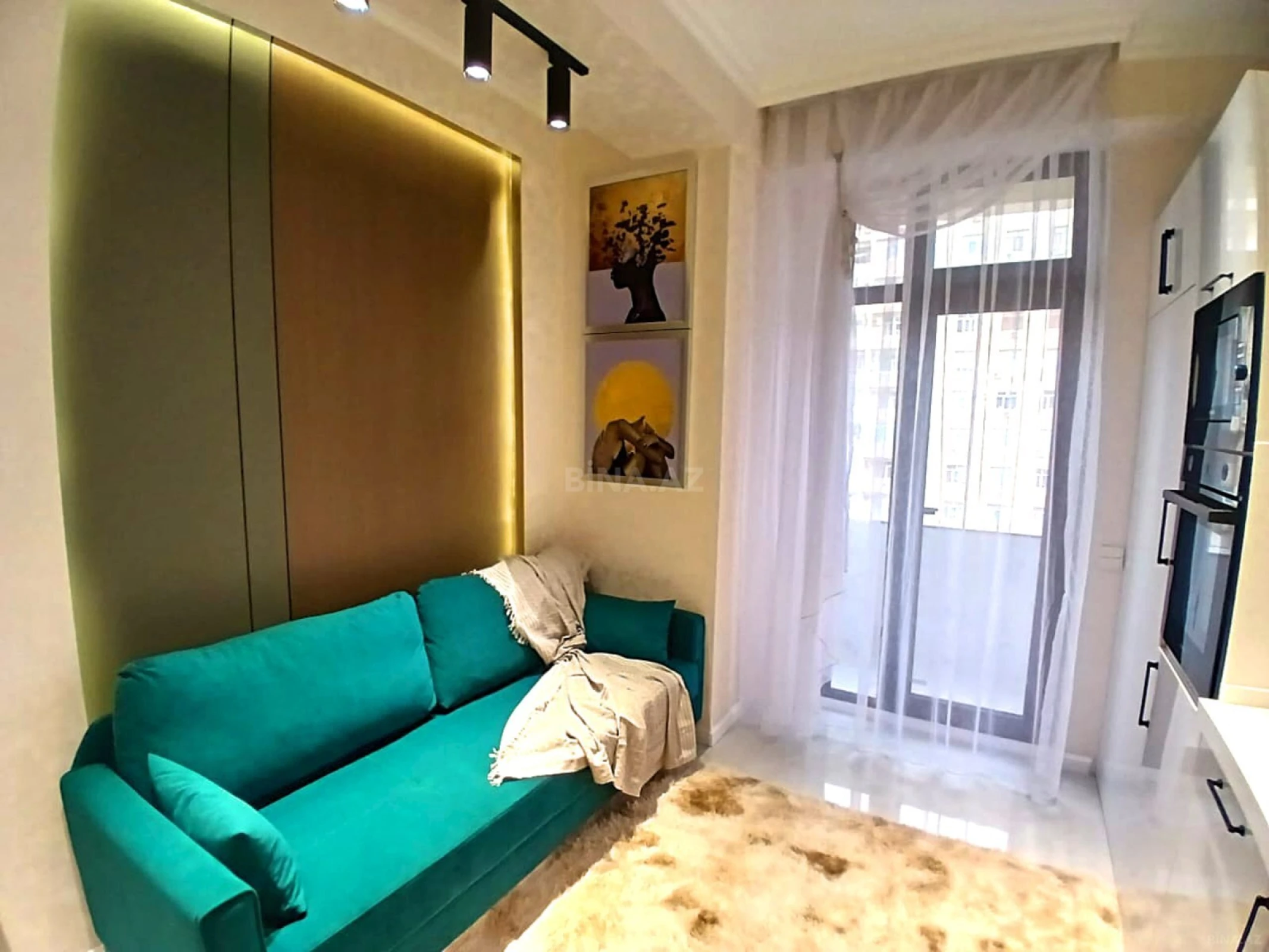 Satılır 2 otaqlı mənzil 42 m²