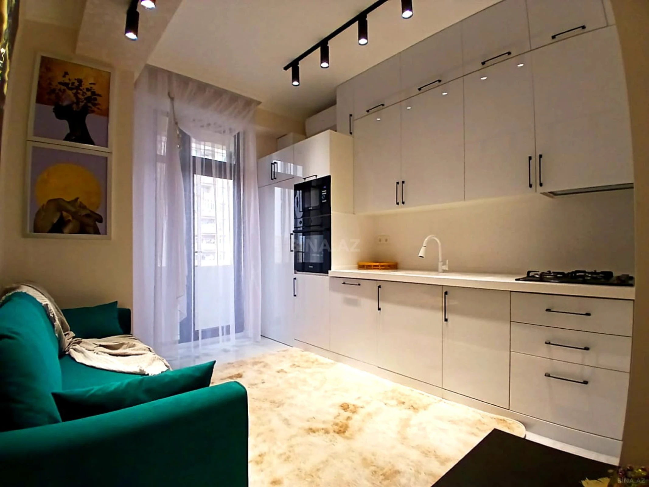 Satılır 2 otaqlı mənzil 42 m²