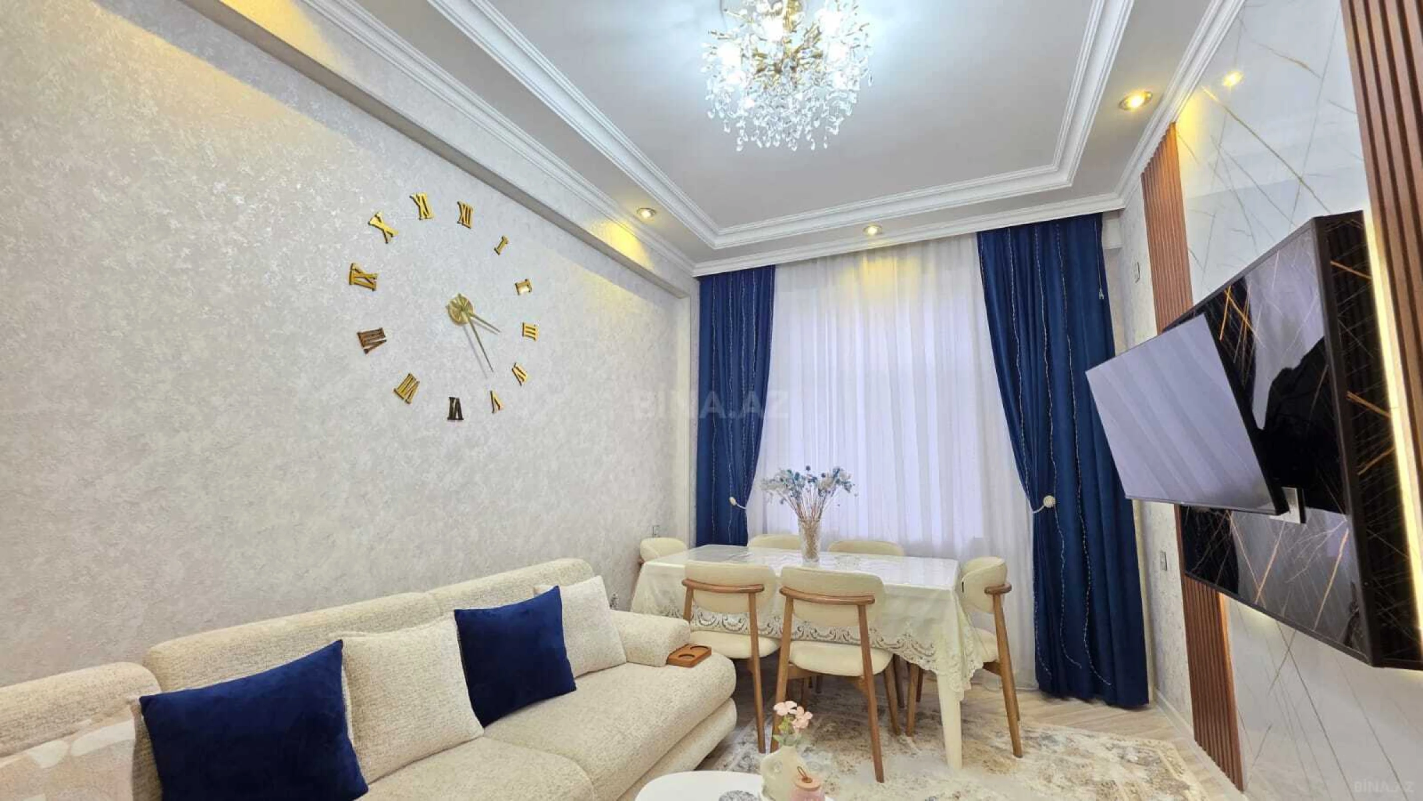 Satılır 2 otaqlı mənzil 52 m²