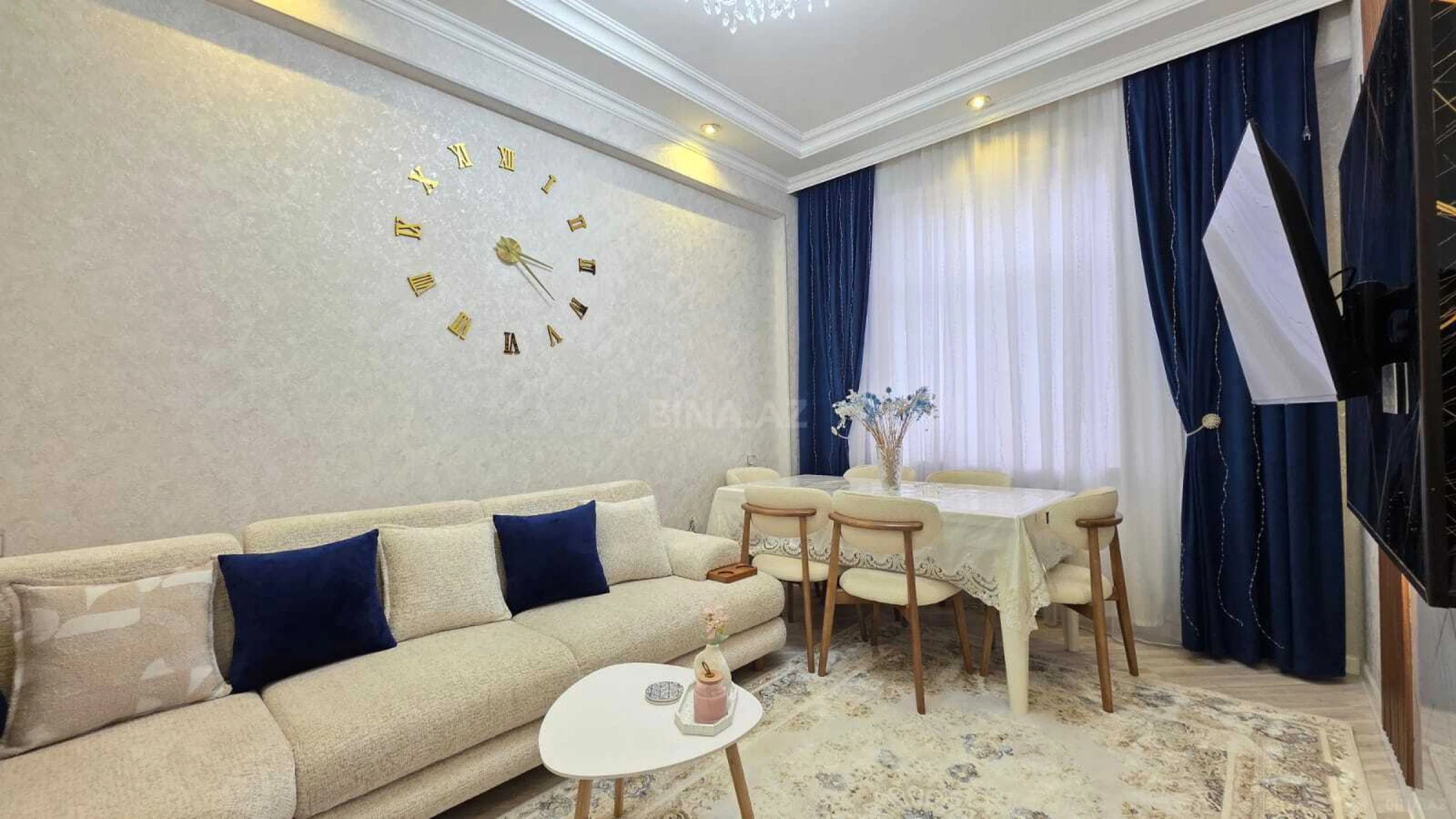 Satılır 2 otaqlı mənzil 52 m²