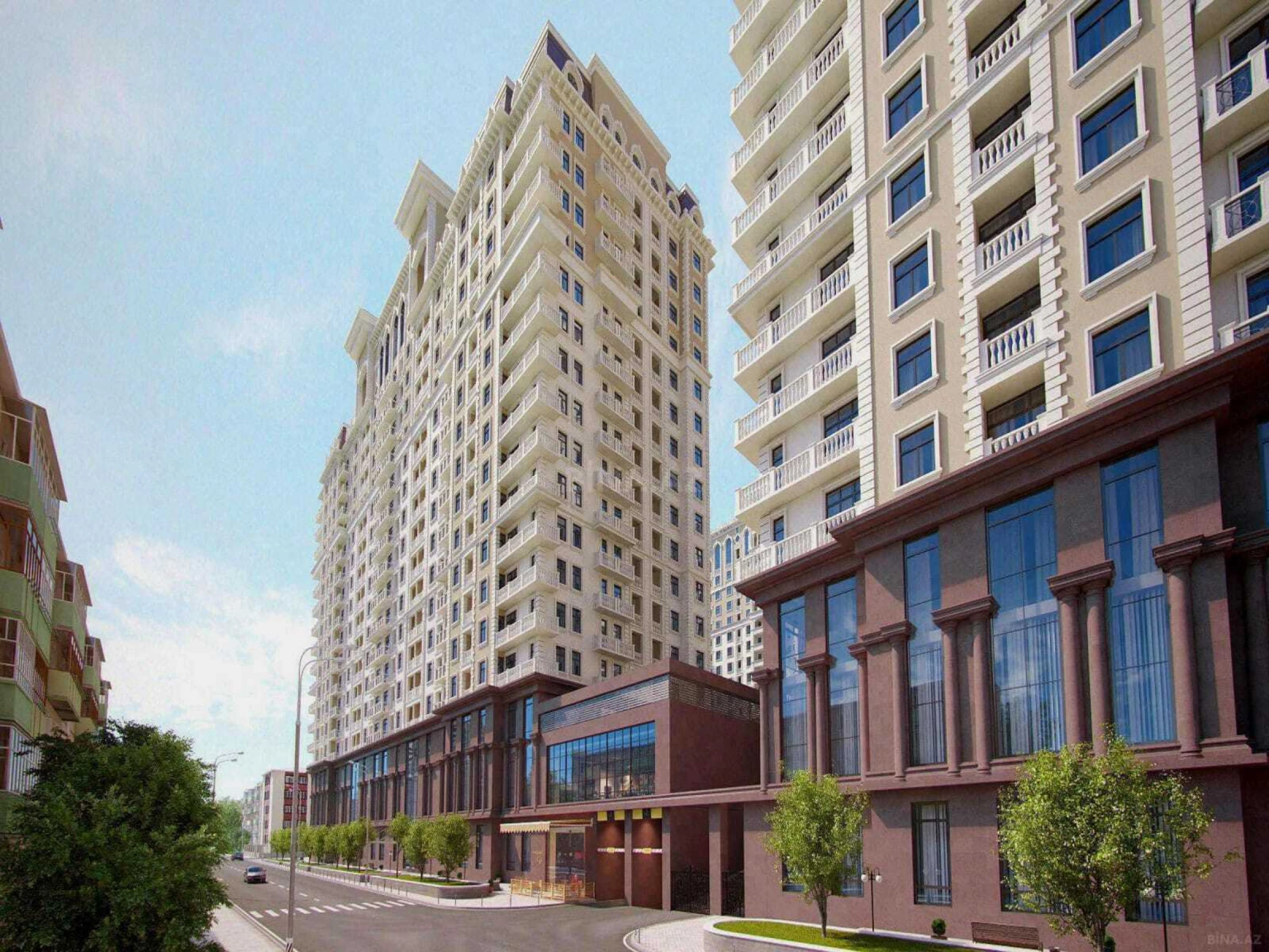 Satılır 4 otaqlı mənzil 185 m²