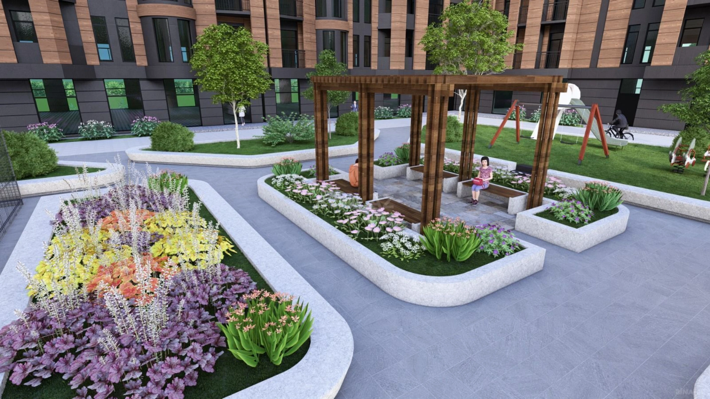 Satılır 1 otaqlı mənzil 65 m²