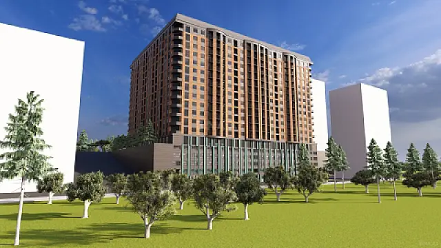 Satılır 1 otaqlı mənzil 65 m²