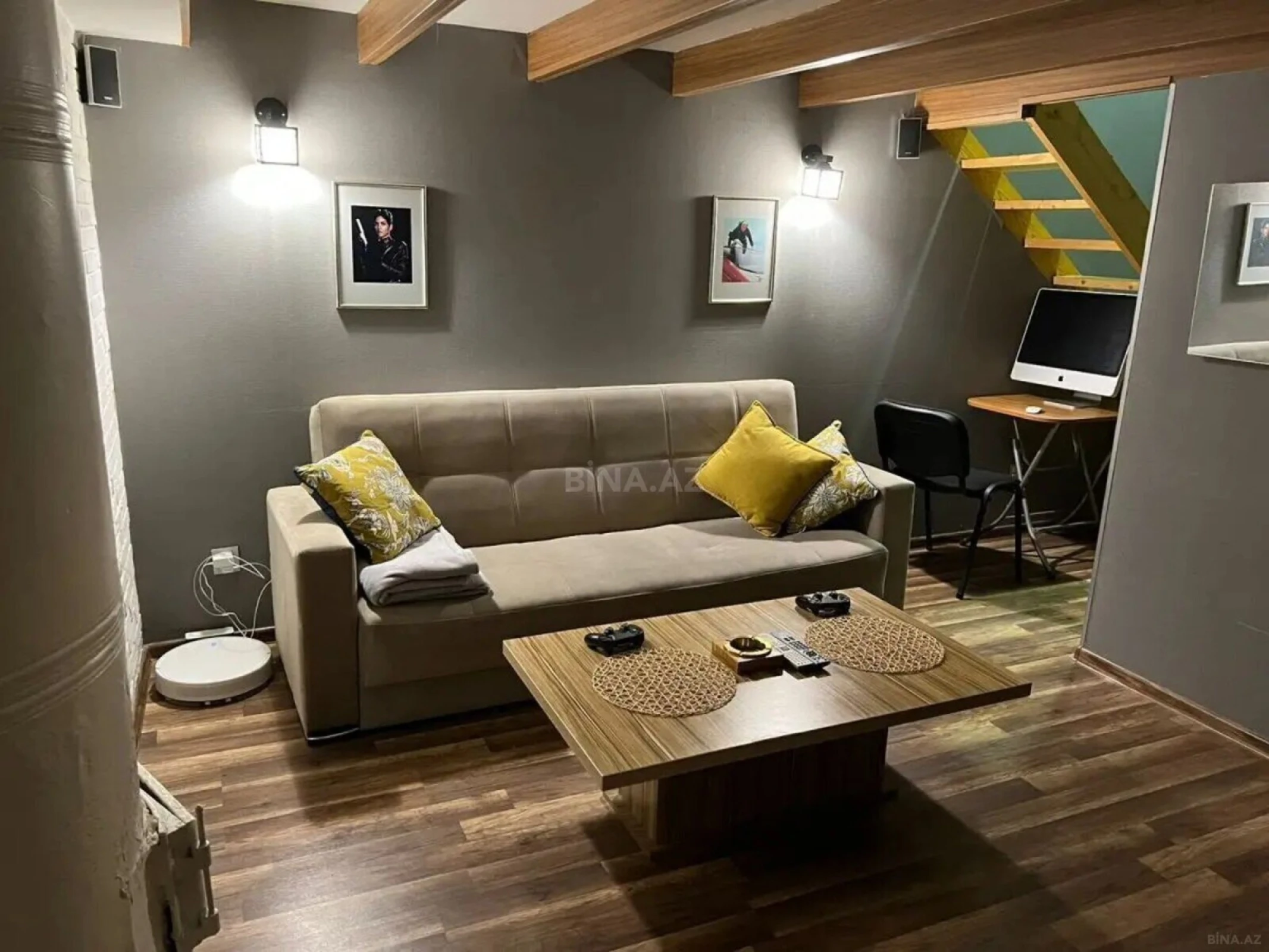 Kirayə verilir 2 otaqlı mənzil 40 m²