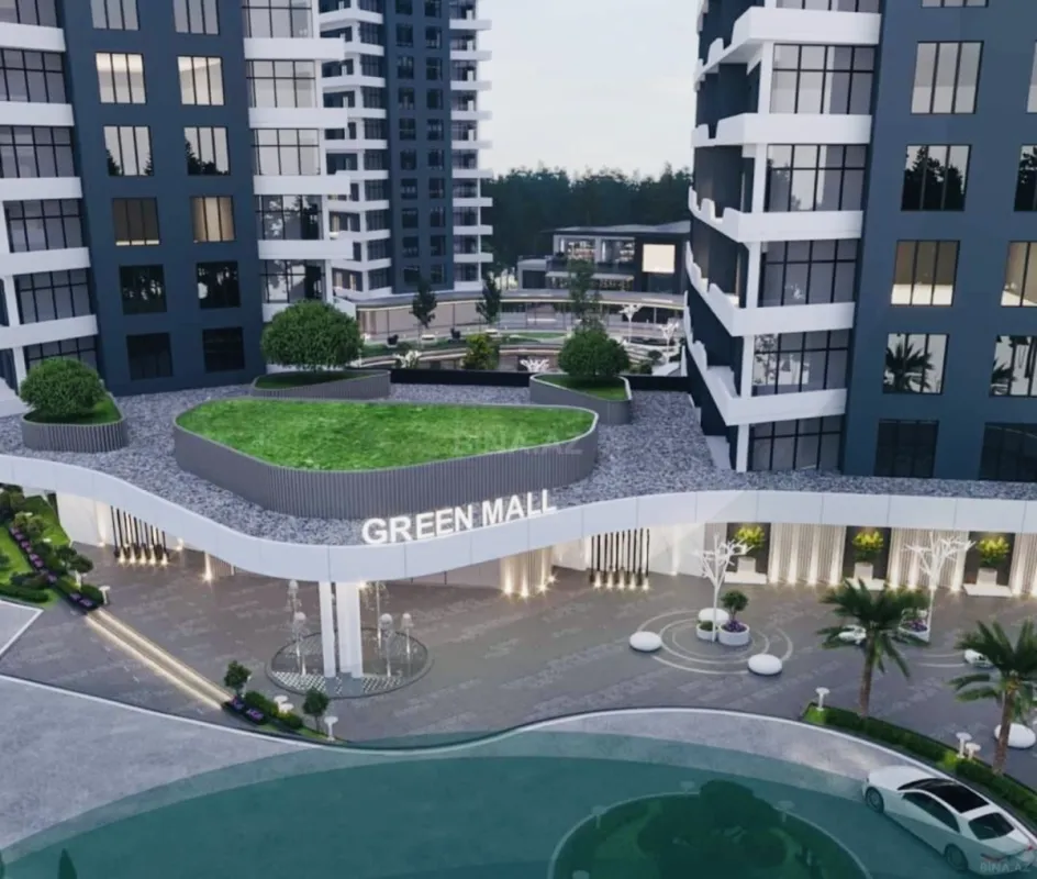 Satılır 2 otaqlı mənzil 91 m²