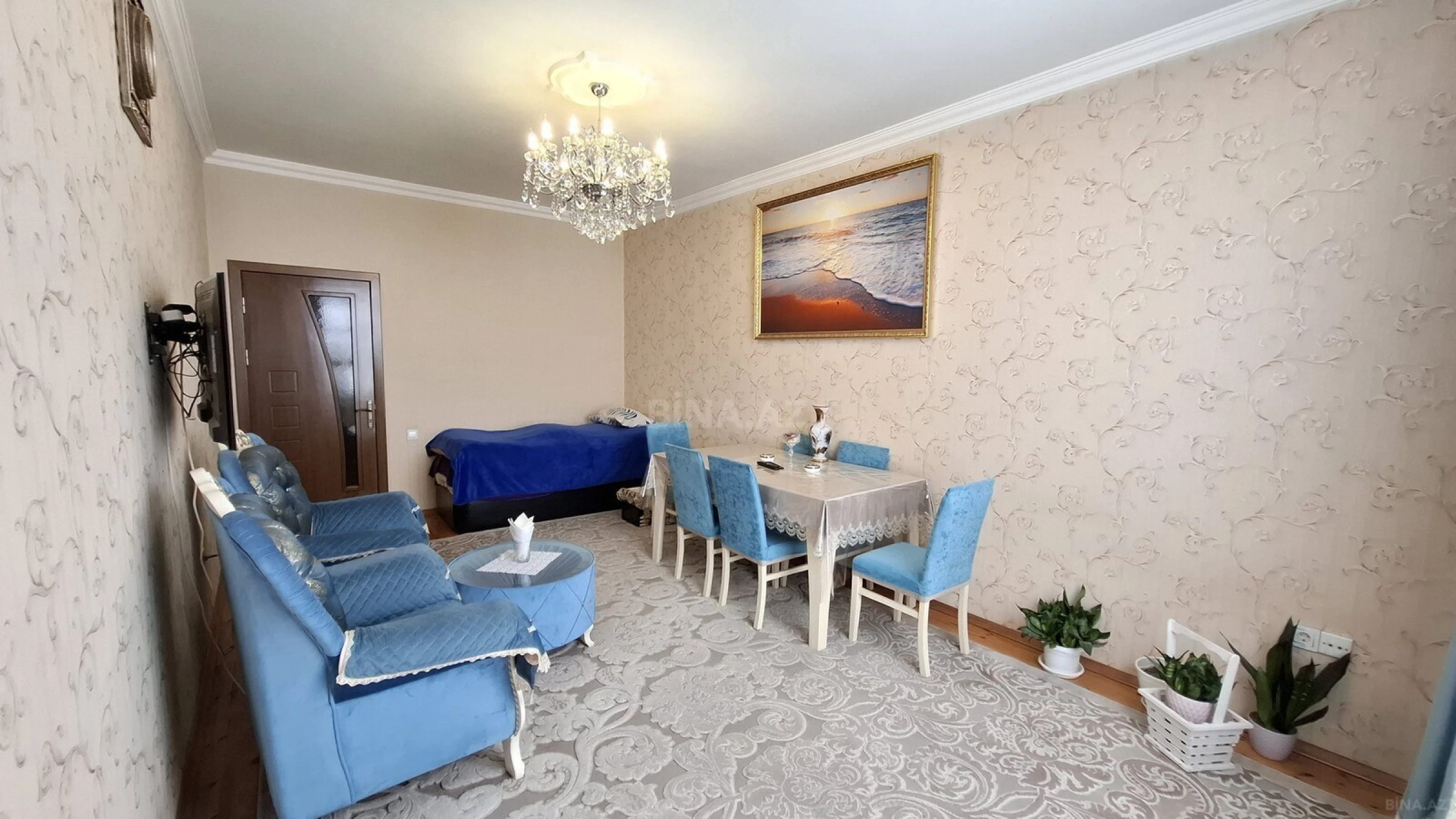 Satılır 2 otaqlı mənzil 60 m²
