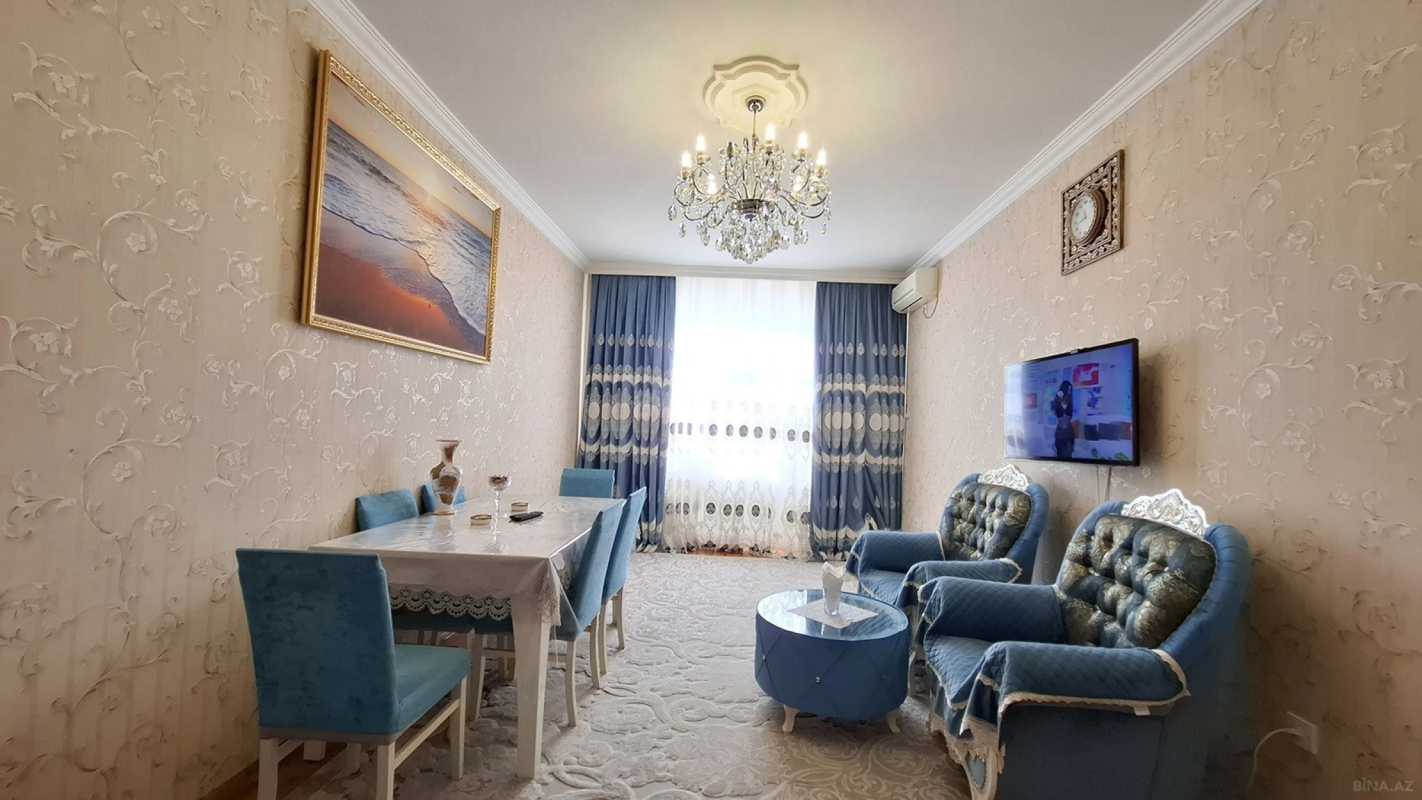 Satılır 2 otaqlı mənzil 60 m²