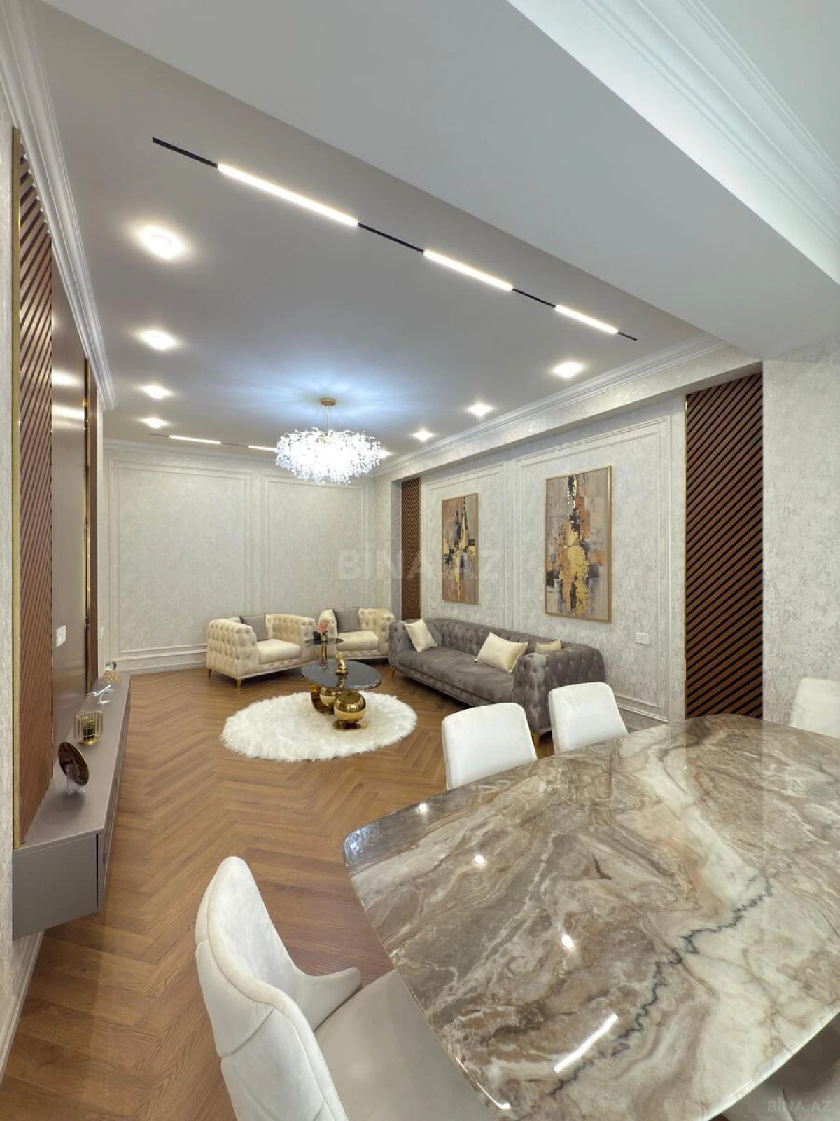 Satılır 4 otaqlı mənzil 160 m²