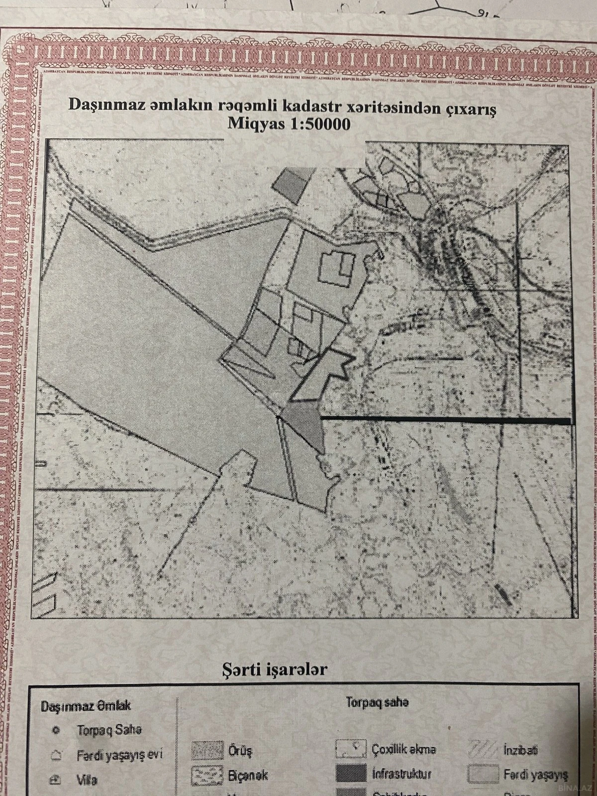 Satılır torpaq sahəsi 1400 m²