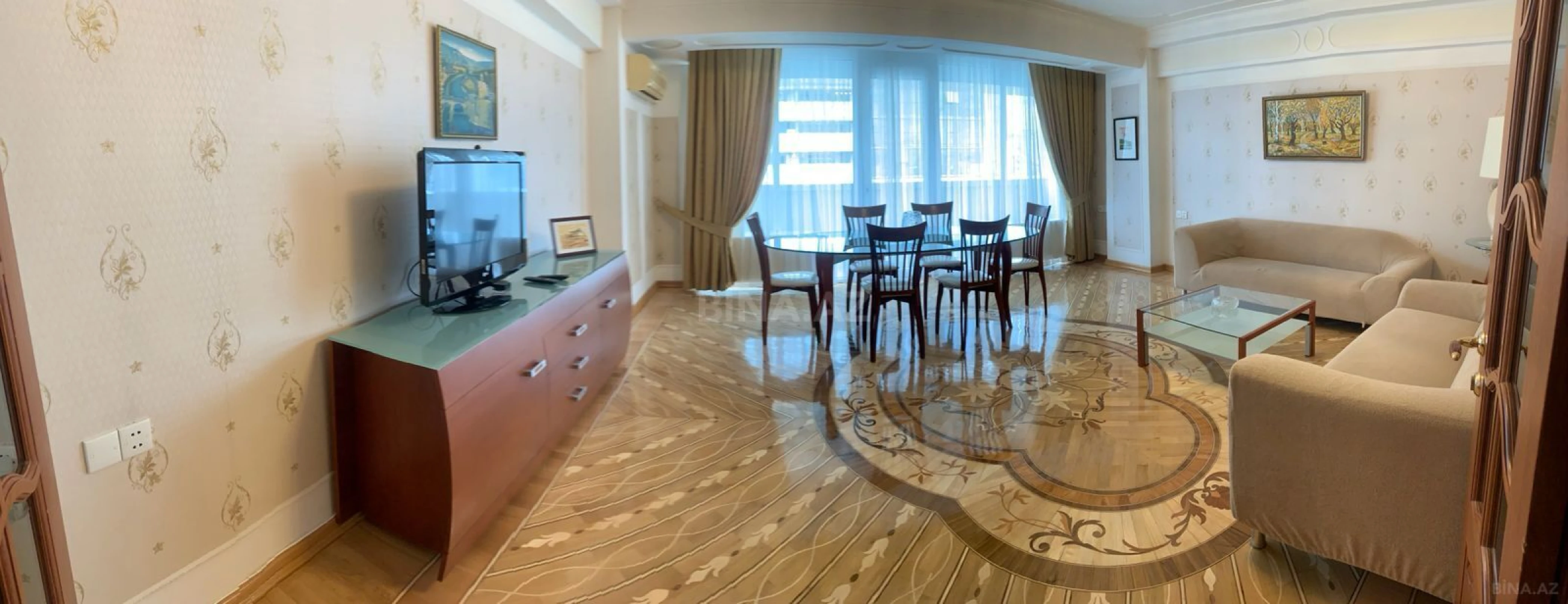 Kirayə verilir 3 otaqlı mənzil 125 m²