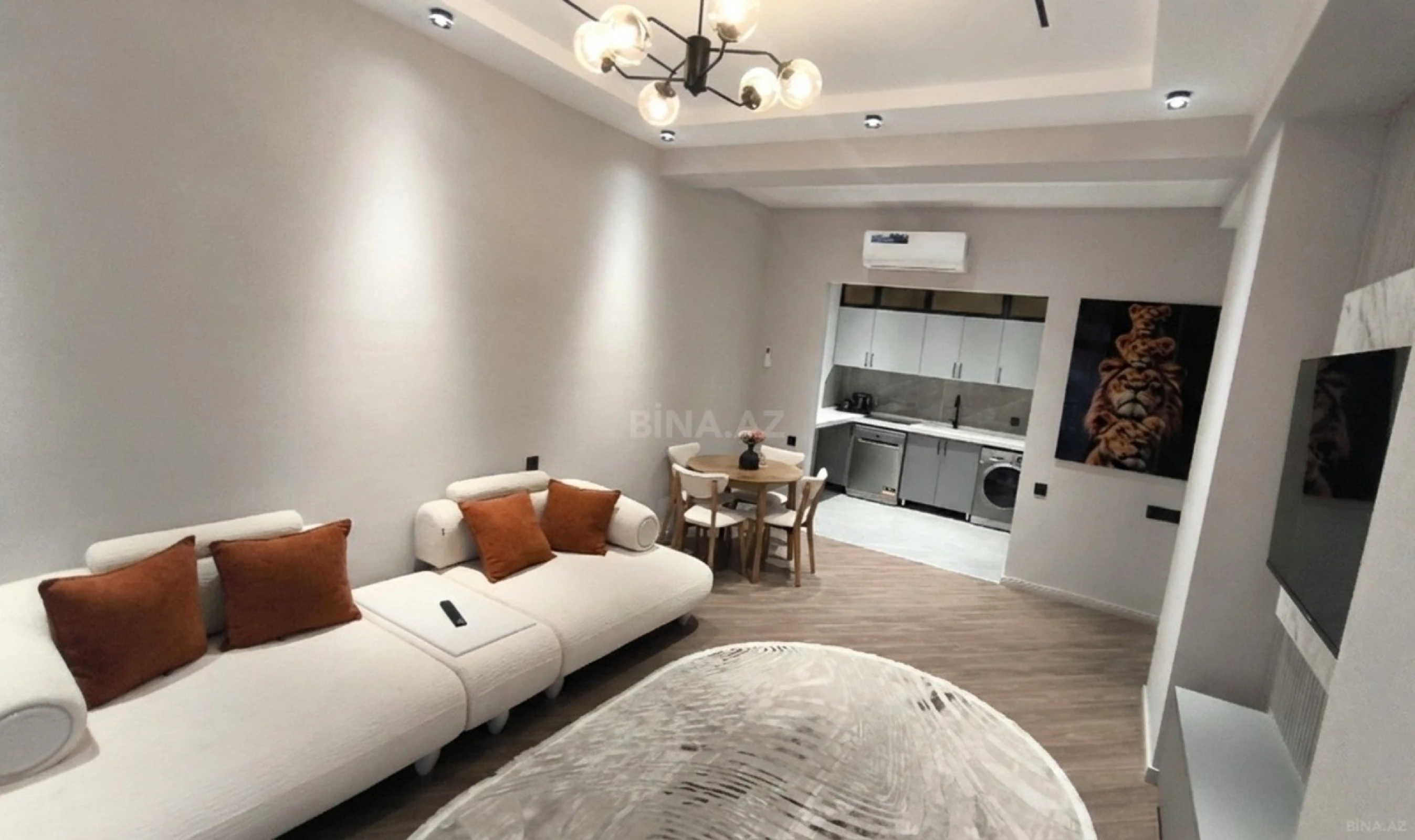 Kirayə verilir 2 otaqlı mənzil 63 m²