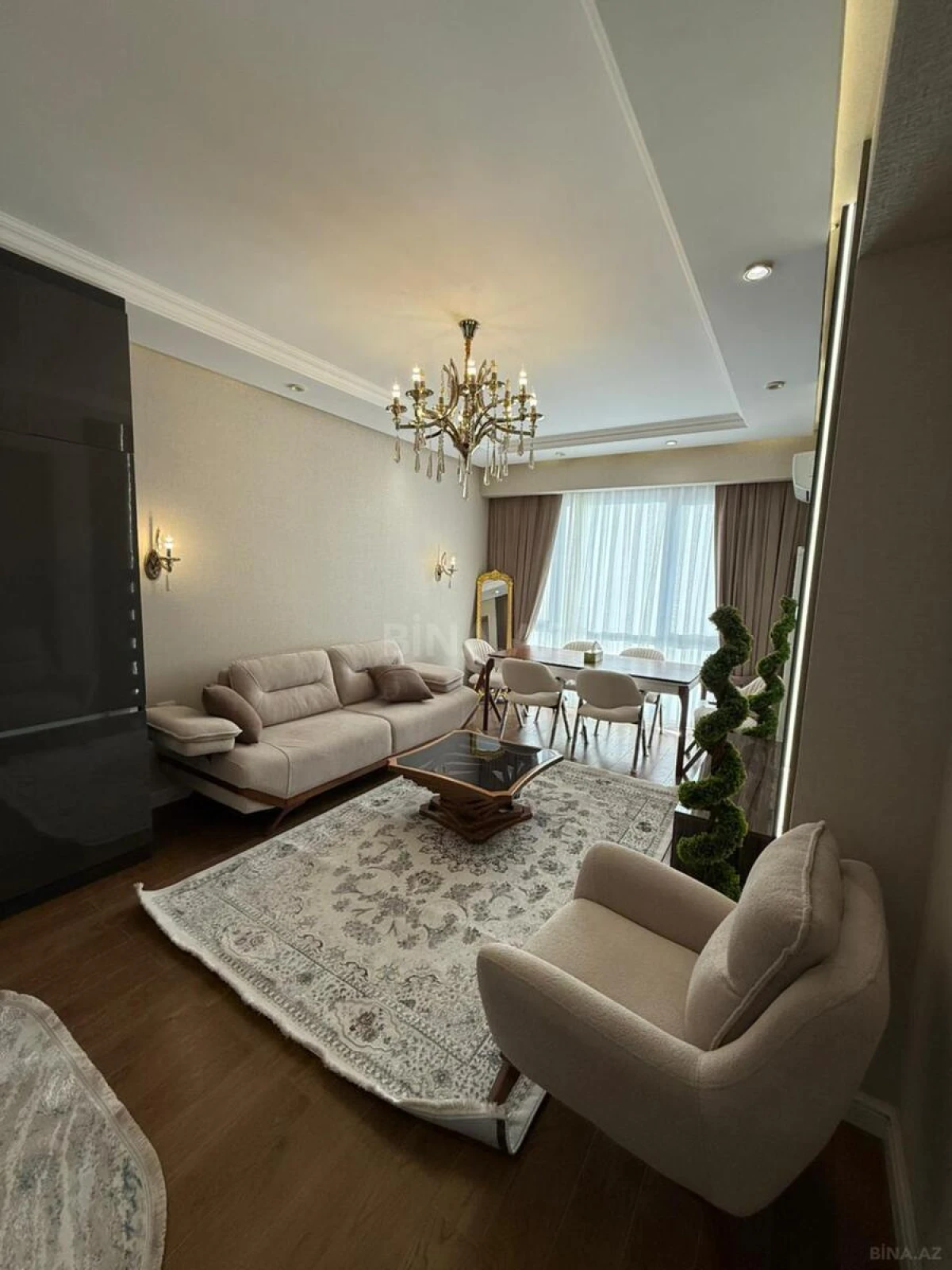 Kirayə verilir 3 otaqlı mənzil 74 m²