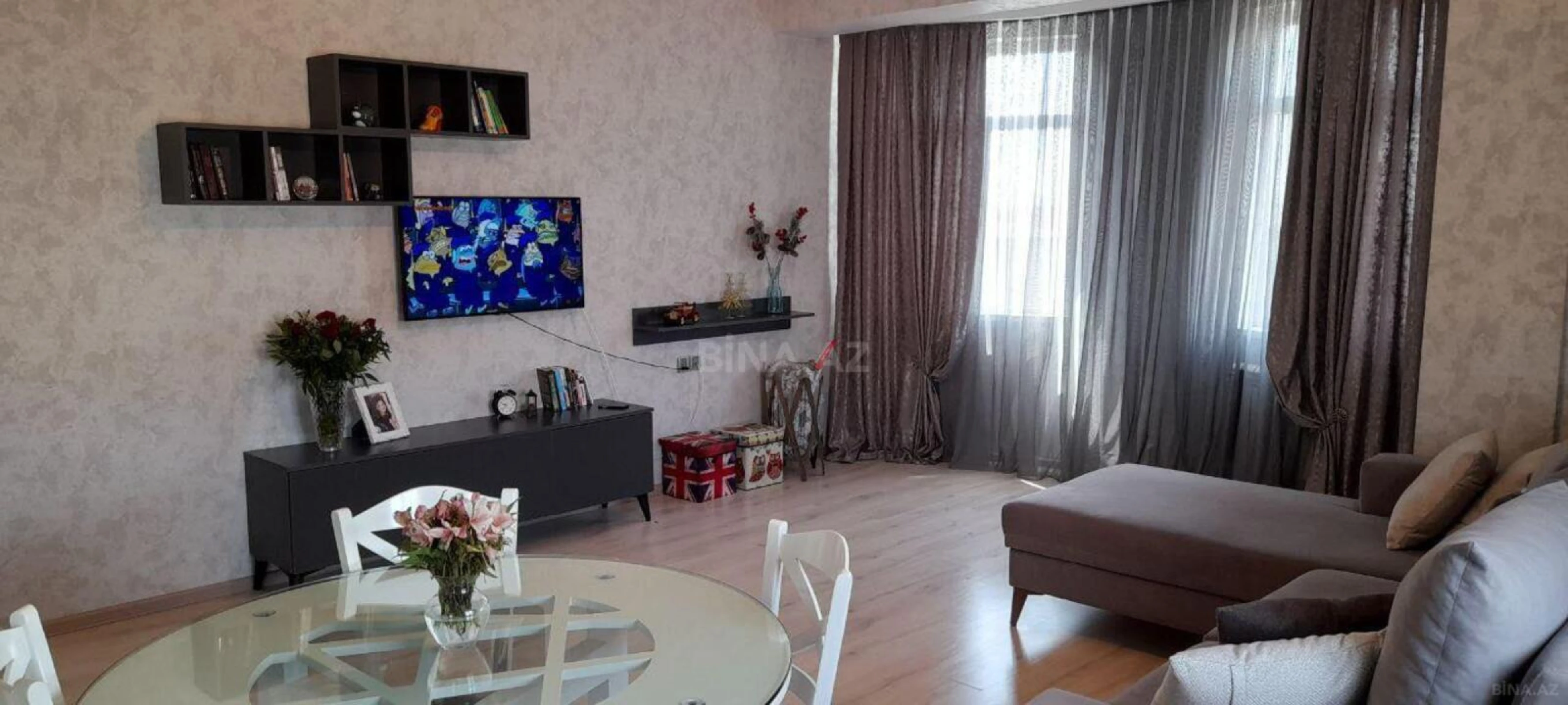 Kirayə verilir 3 otaqlı mənzil 120 m²