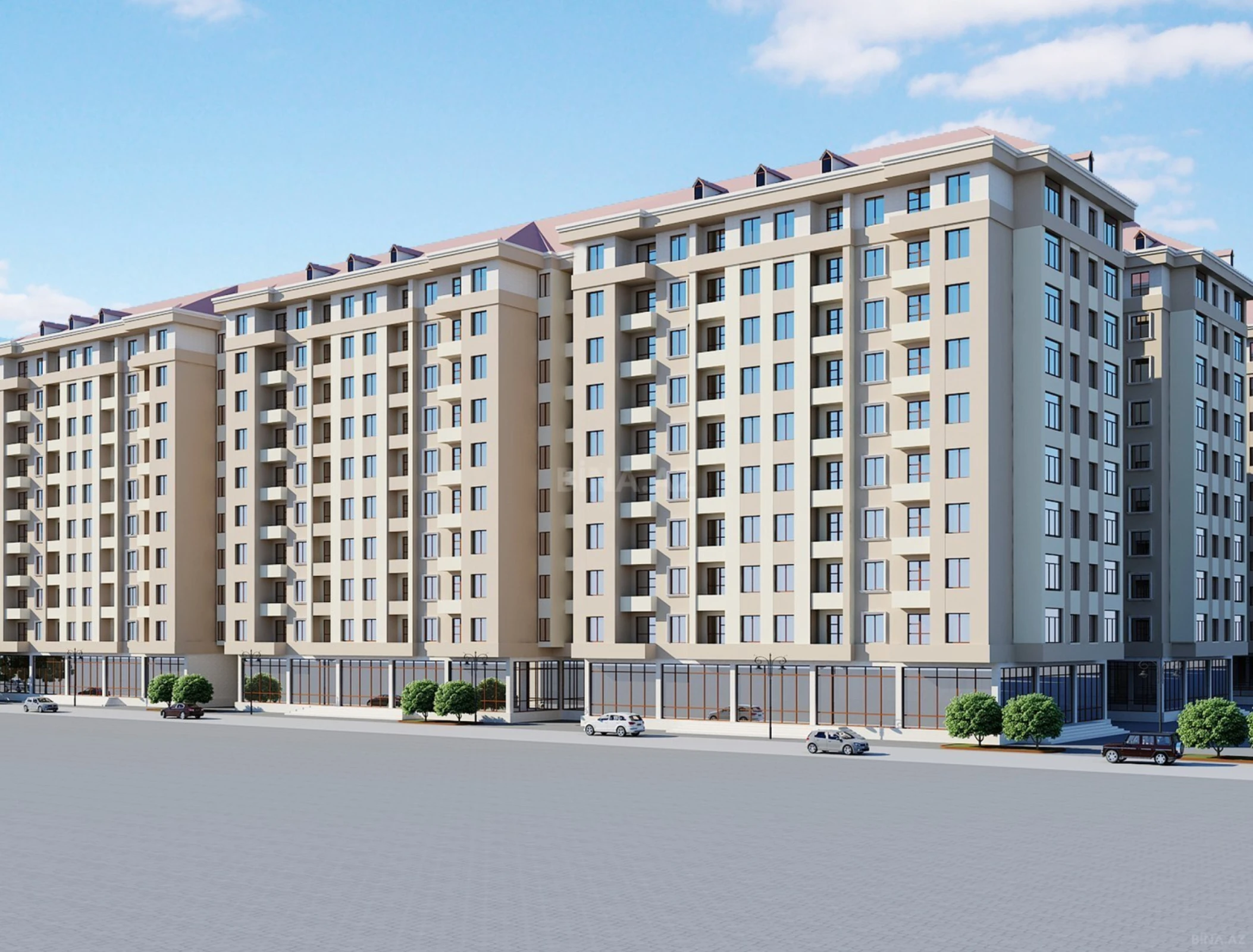 Satılır 2 otaqlı mənzil 95 m²