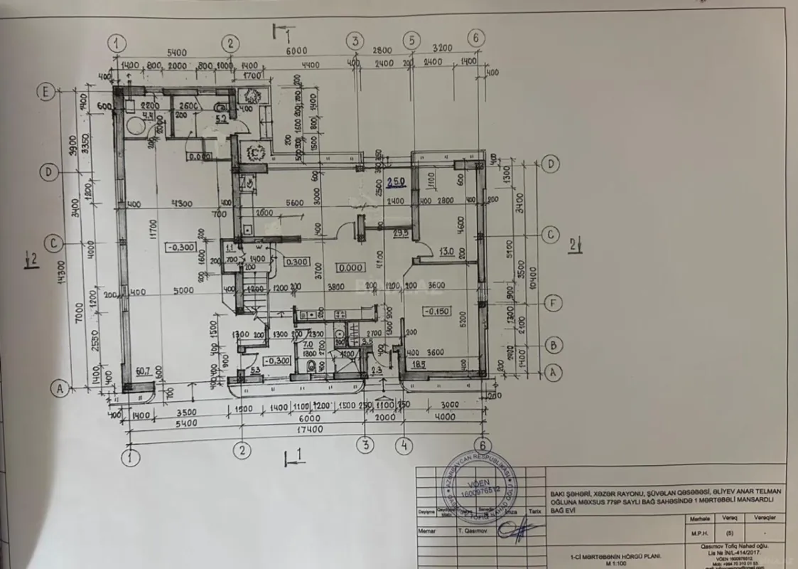 Satılır 6 otaqlı həyət evi 320 m²