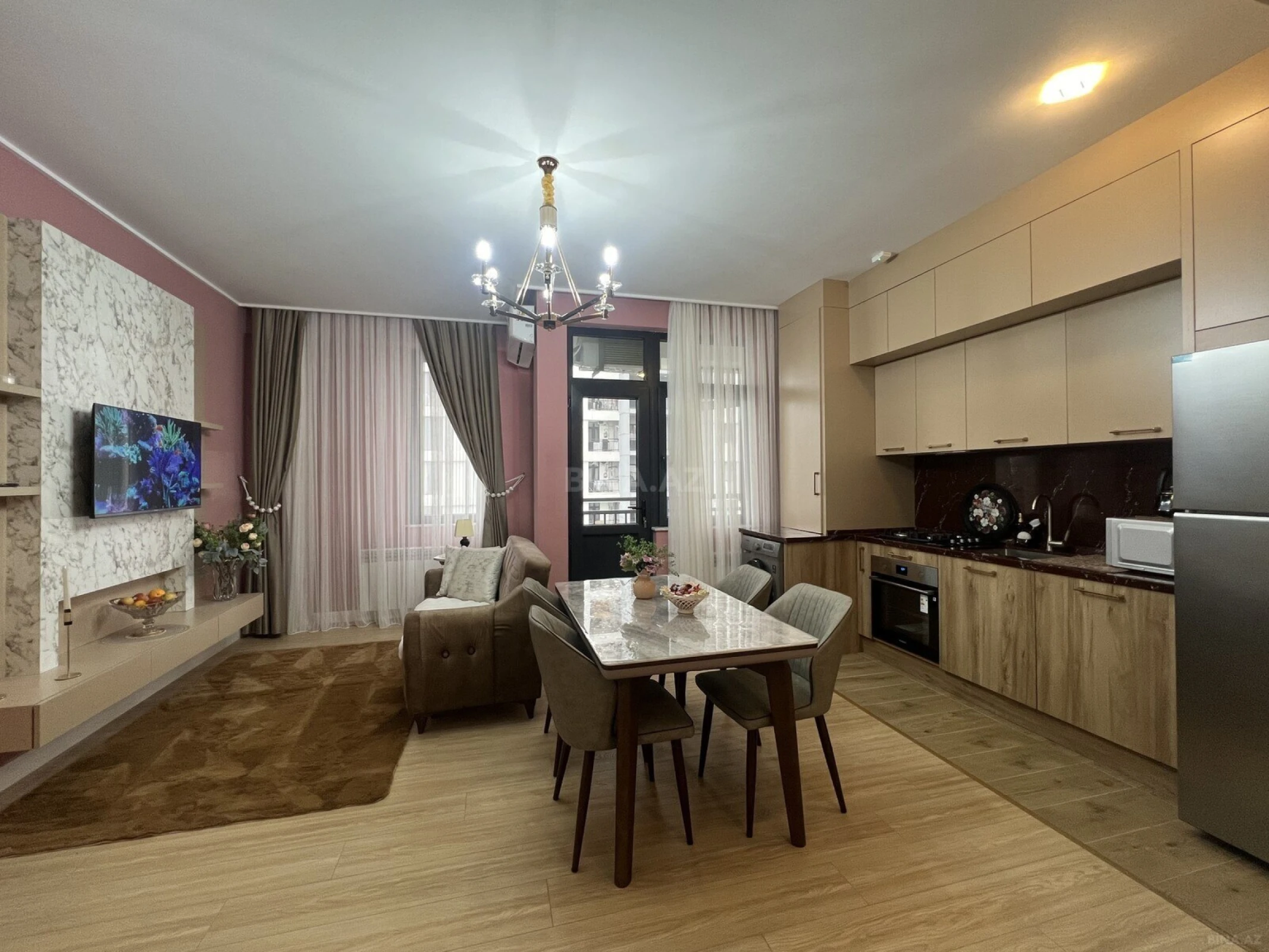 Kirayə verilir 3 otaqlı mənzil 75 m²