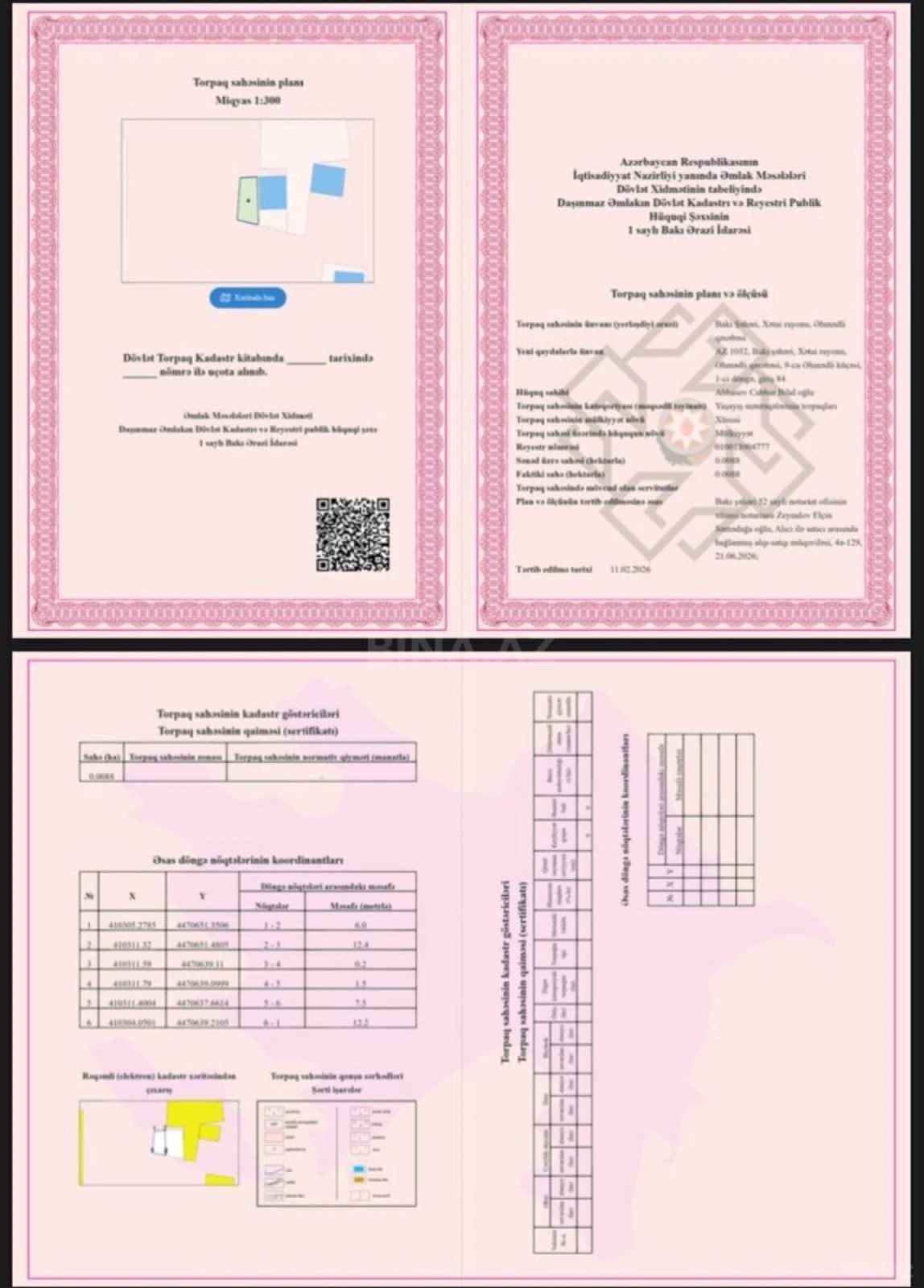 Satılır 2 otaqlı həyət evi 36 m²