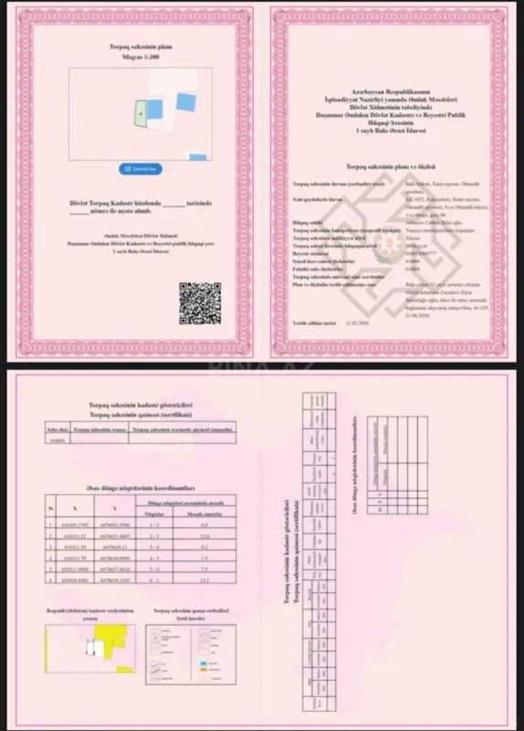 Satılır 2 otaqlı həyət evi 36 m²