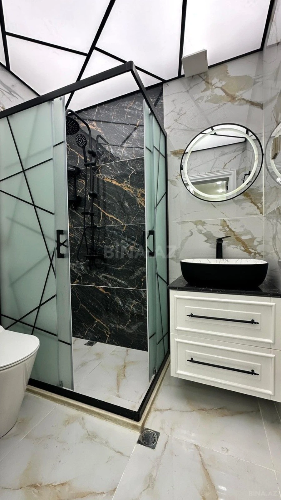 Satılır 2 otaqlı mənzil 55 m²