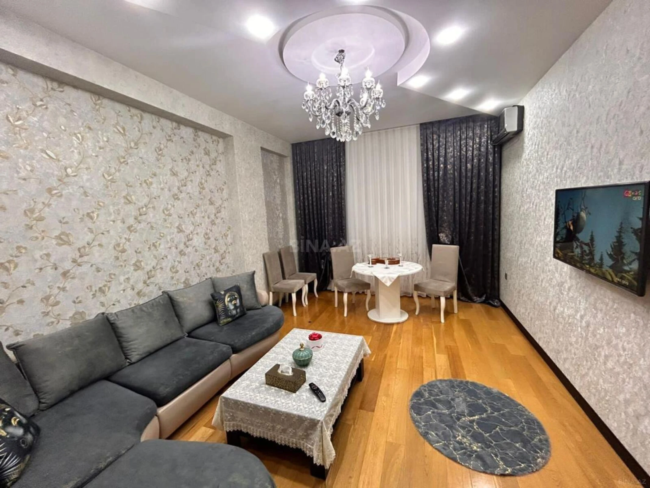 Satılır 2 otaqlı mənzil 55 m²