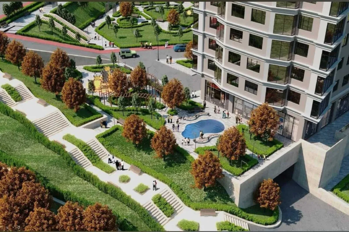 Satılır 3 otaqlı mənzil 121.5 m²