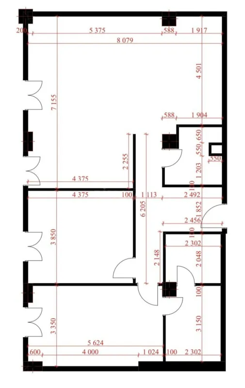 Kirayə verilir 3 otaqlı mənzil 130 m²
