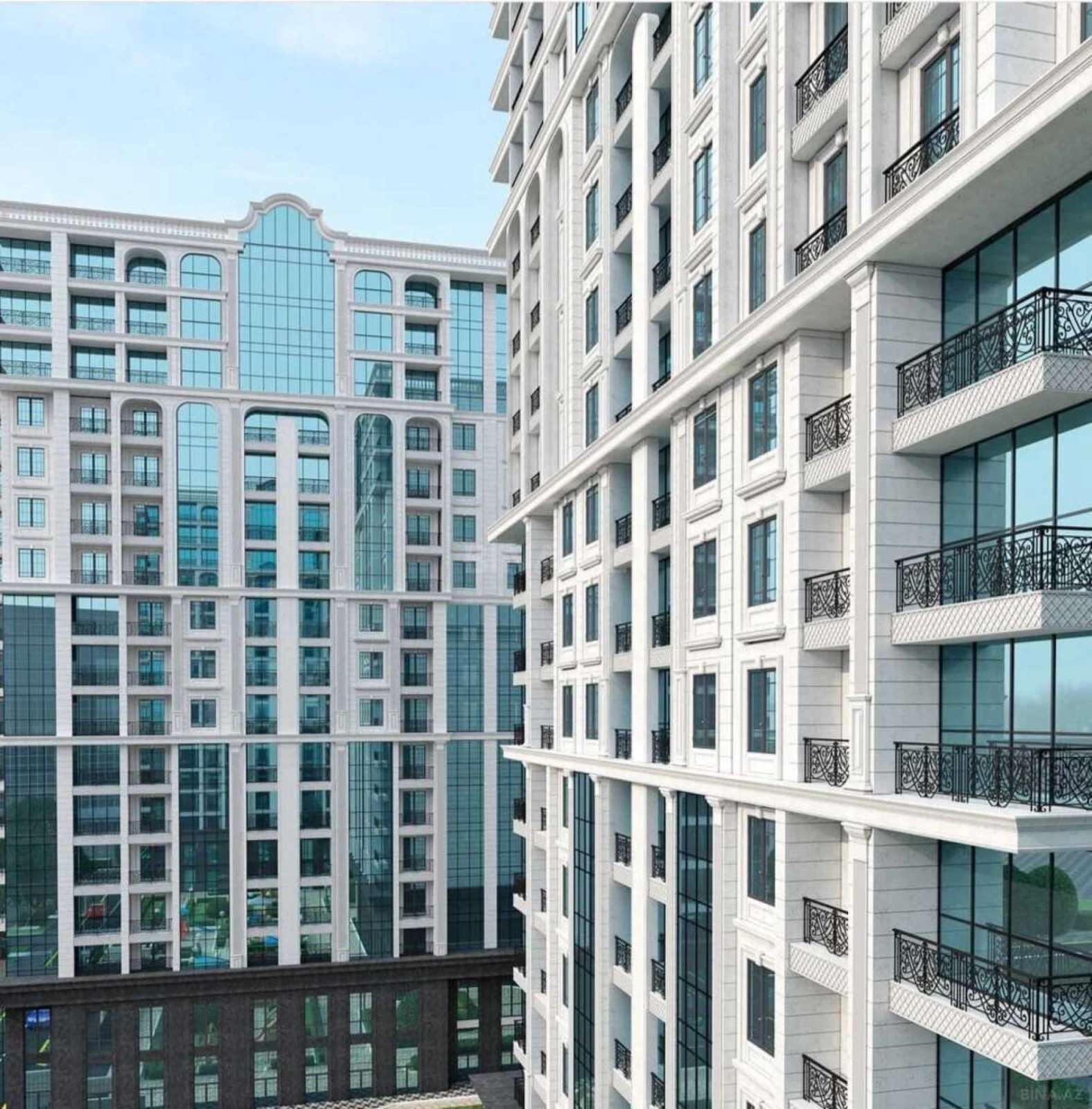 Satılır 3 otaqlı mənzil 117 m²