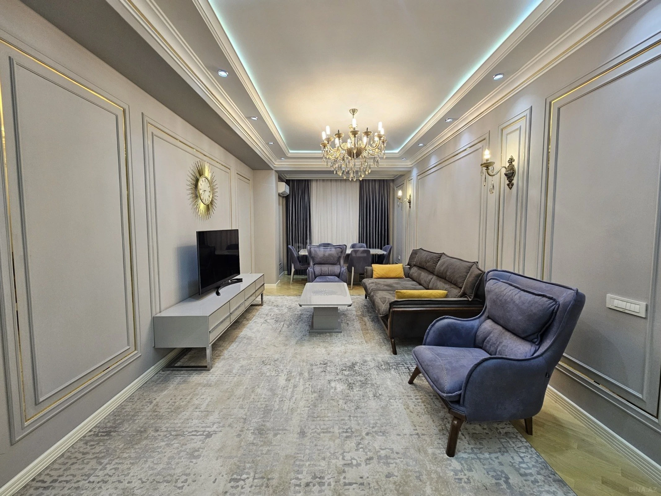 Kirayə verilir 3 otaqlı mənzil 130 m²