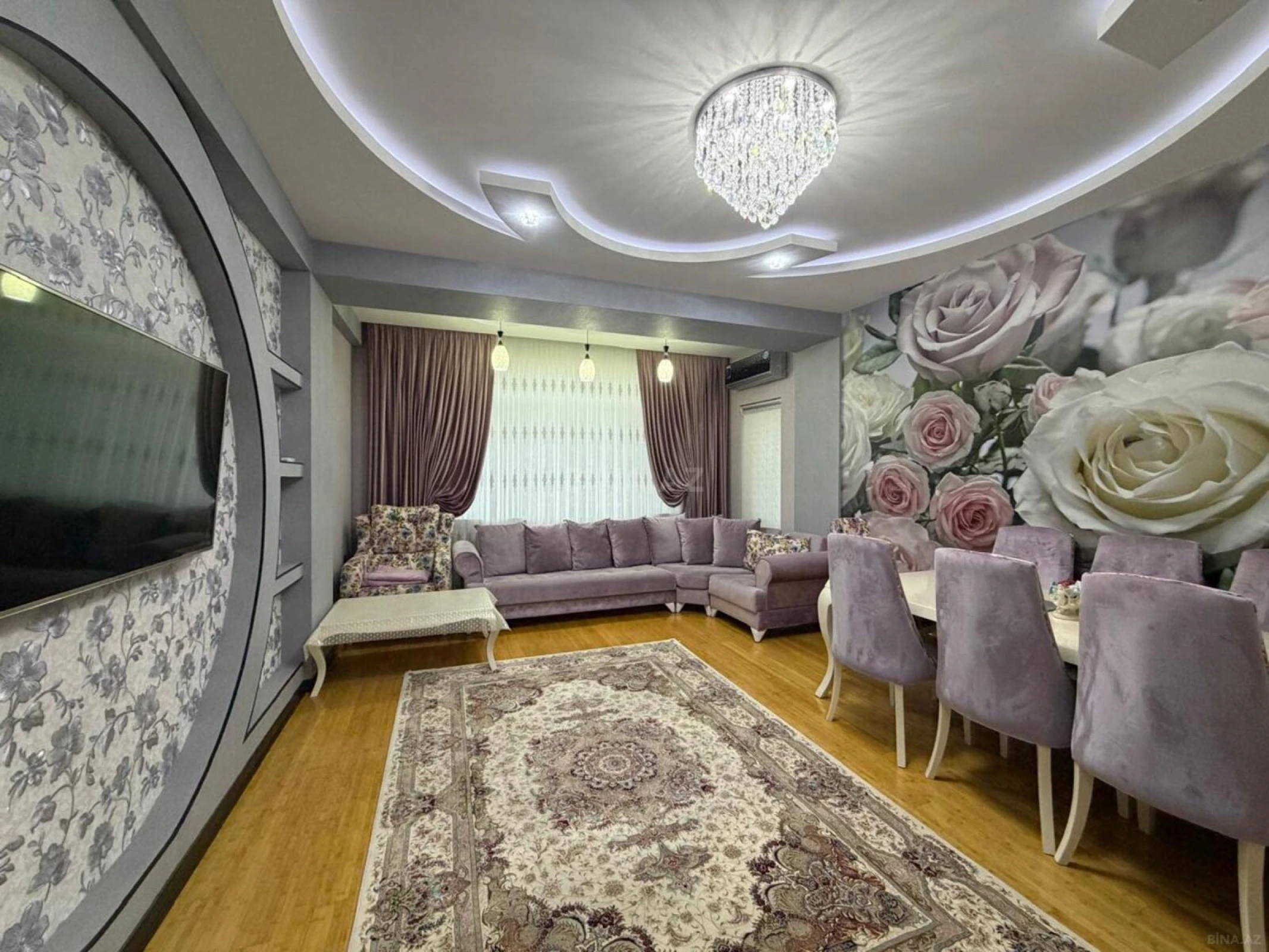 Satılır 3 otaqlı mənzil 128 m²