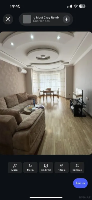 Satılır 3 otaqlı mənzil 100 m²