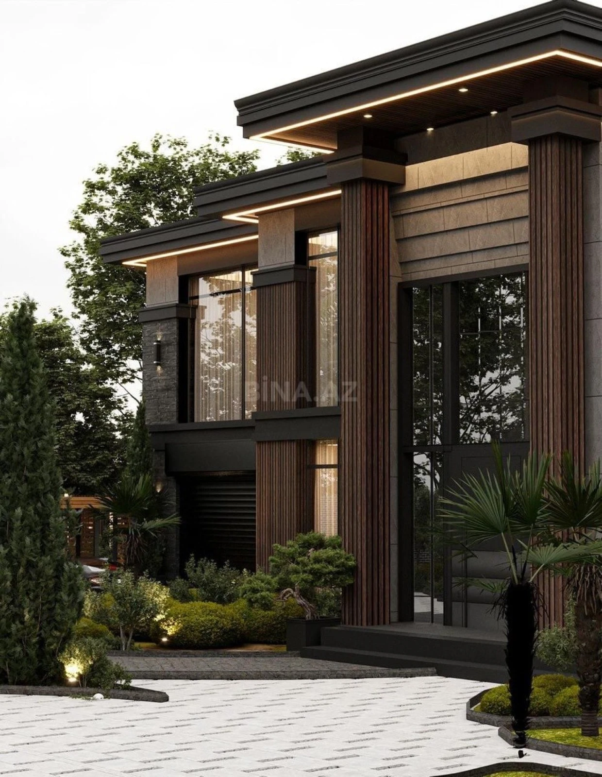 Satılır 10 otaqlı həyət evi 1200 m²