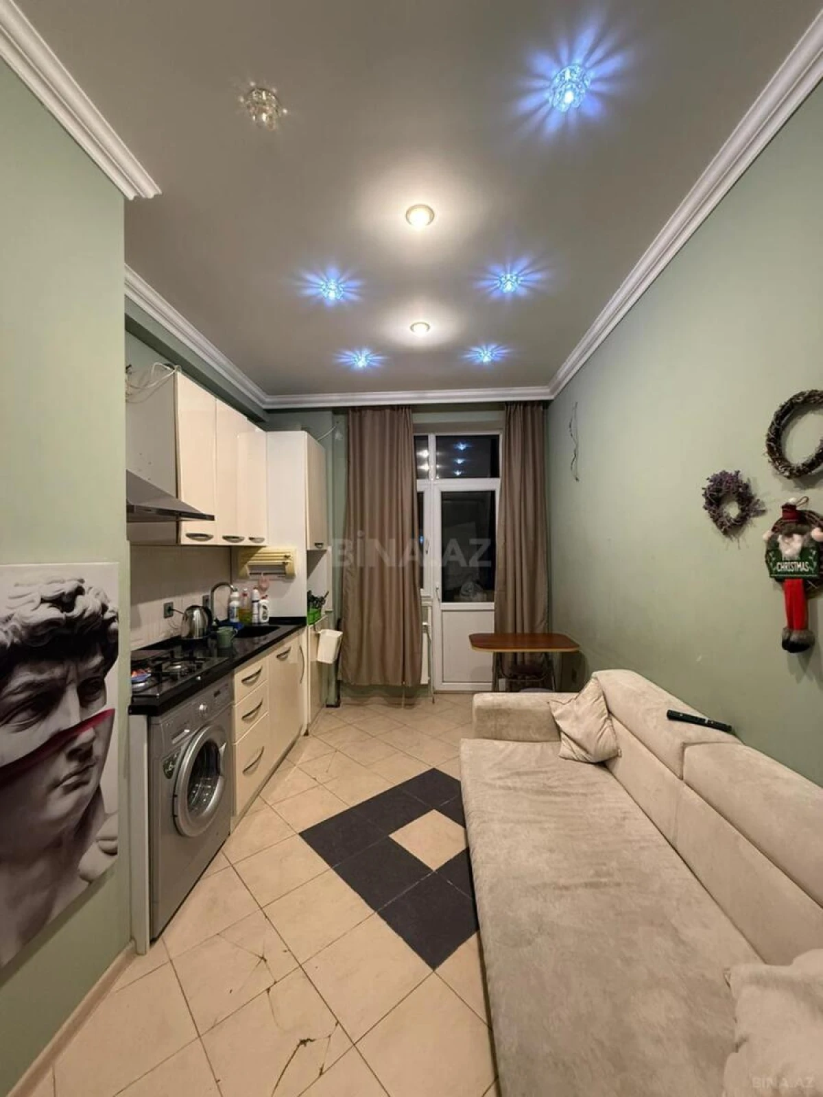 Satılır 2 otaqlı mənzil 58 m²