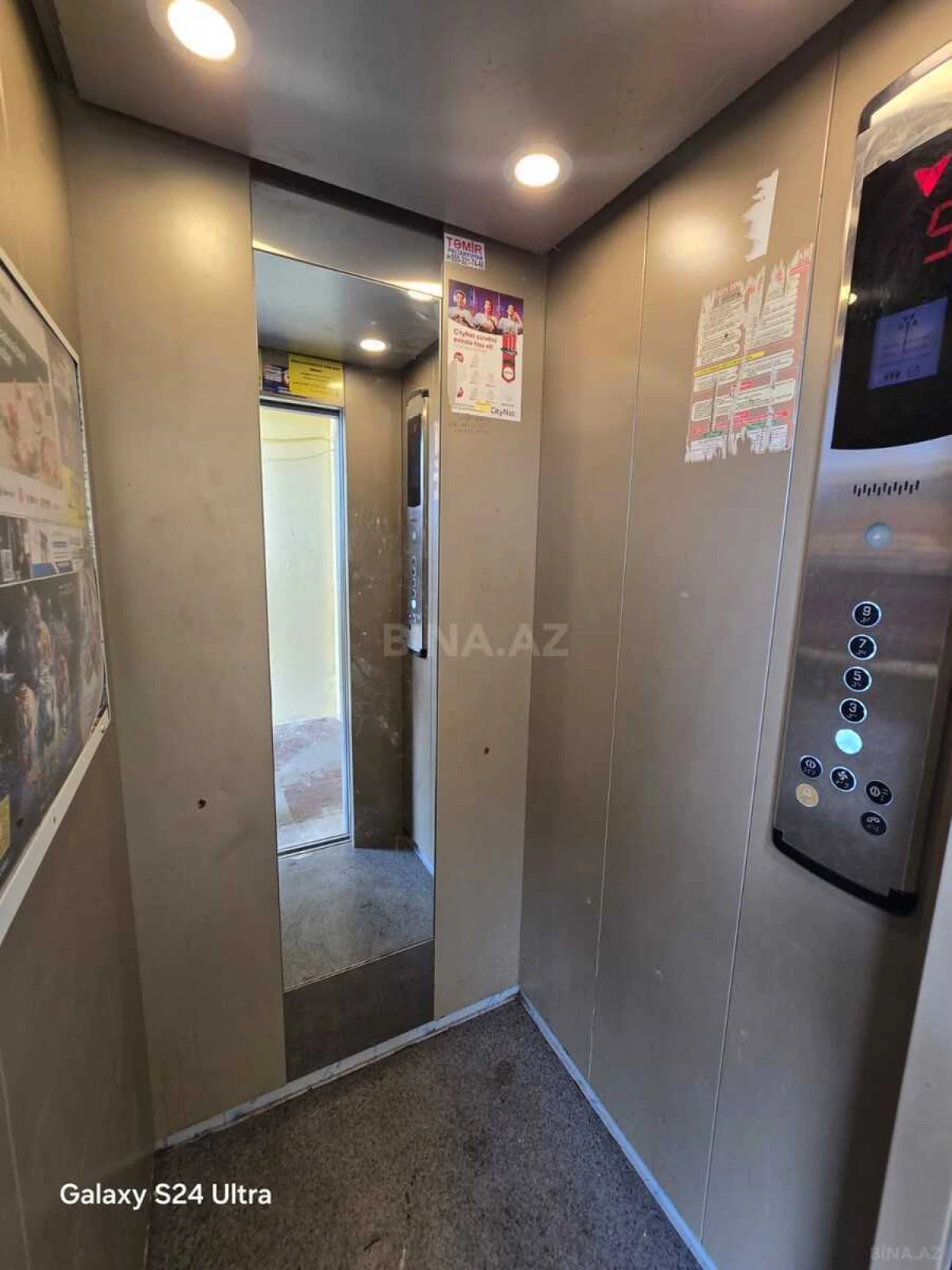 Satılır 4 otaqlı mənzil 100 m²