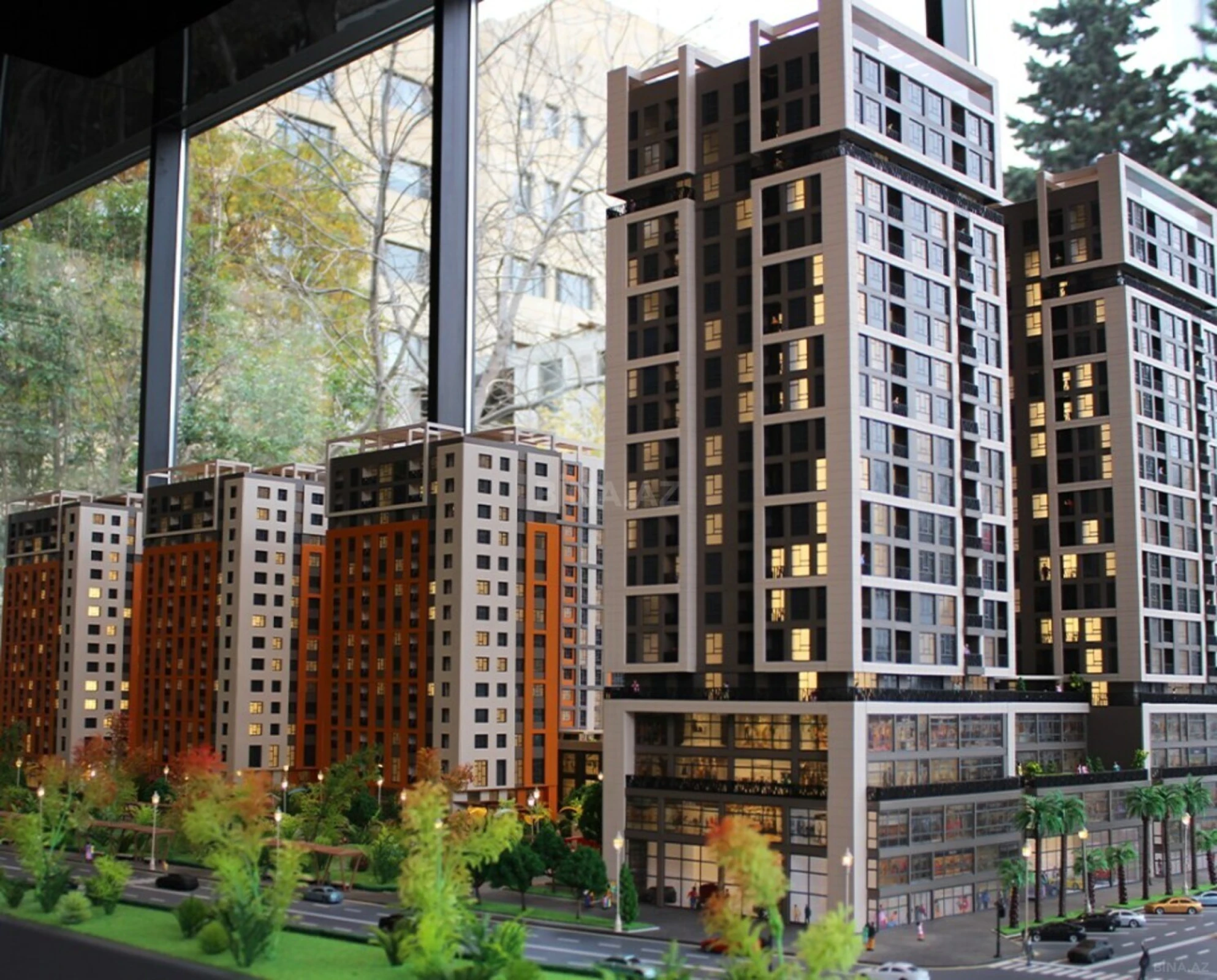 Satılır 3 otaqlı mənzil 126 m²