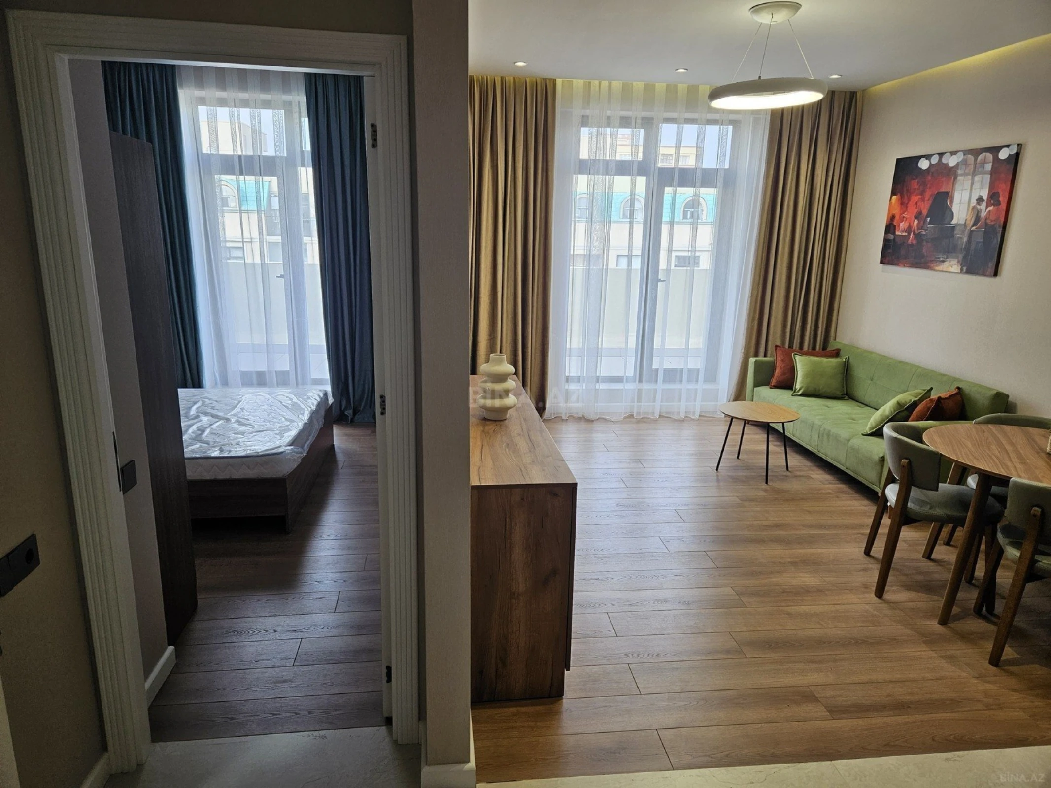 Kirayə verilir 2 otaqlı mənzil 59 m²