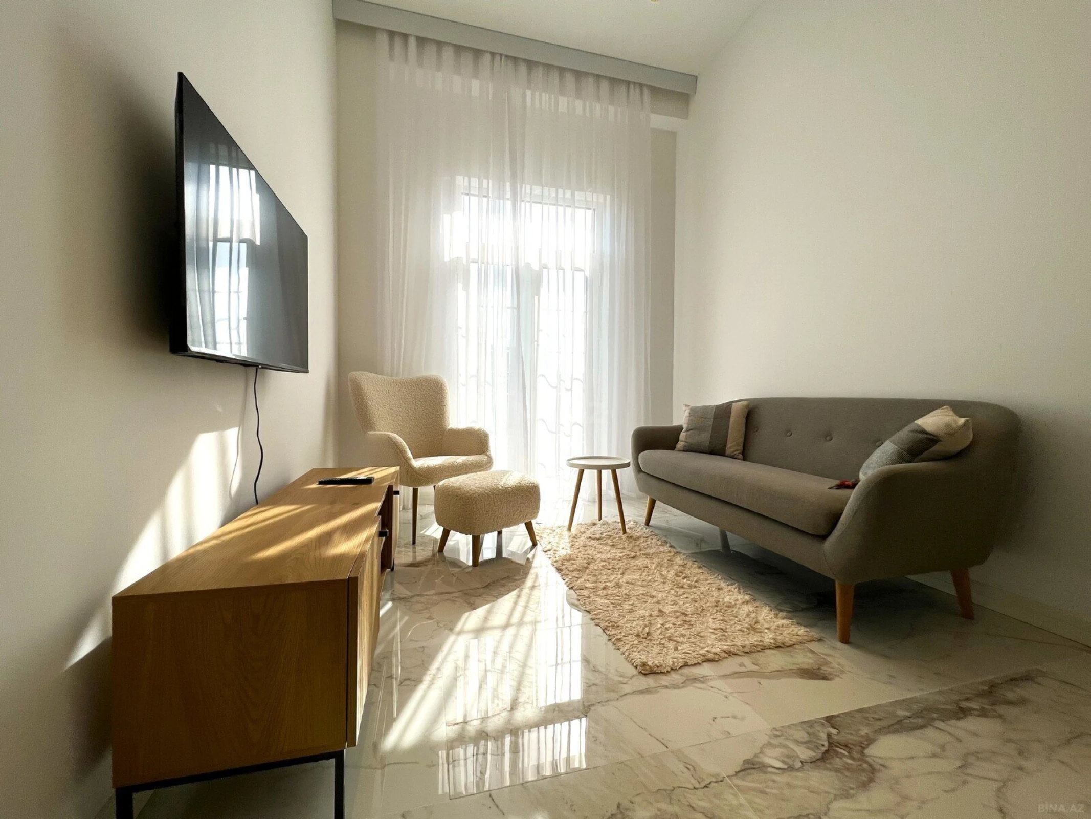 Kirayə verilir 3 otaqlı mənzil 65 m²