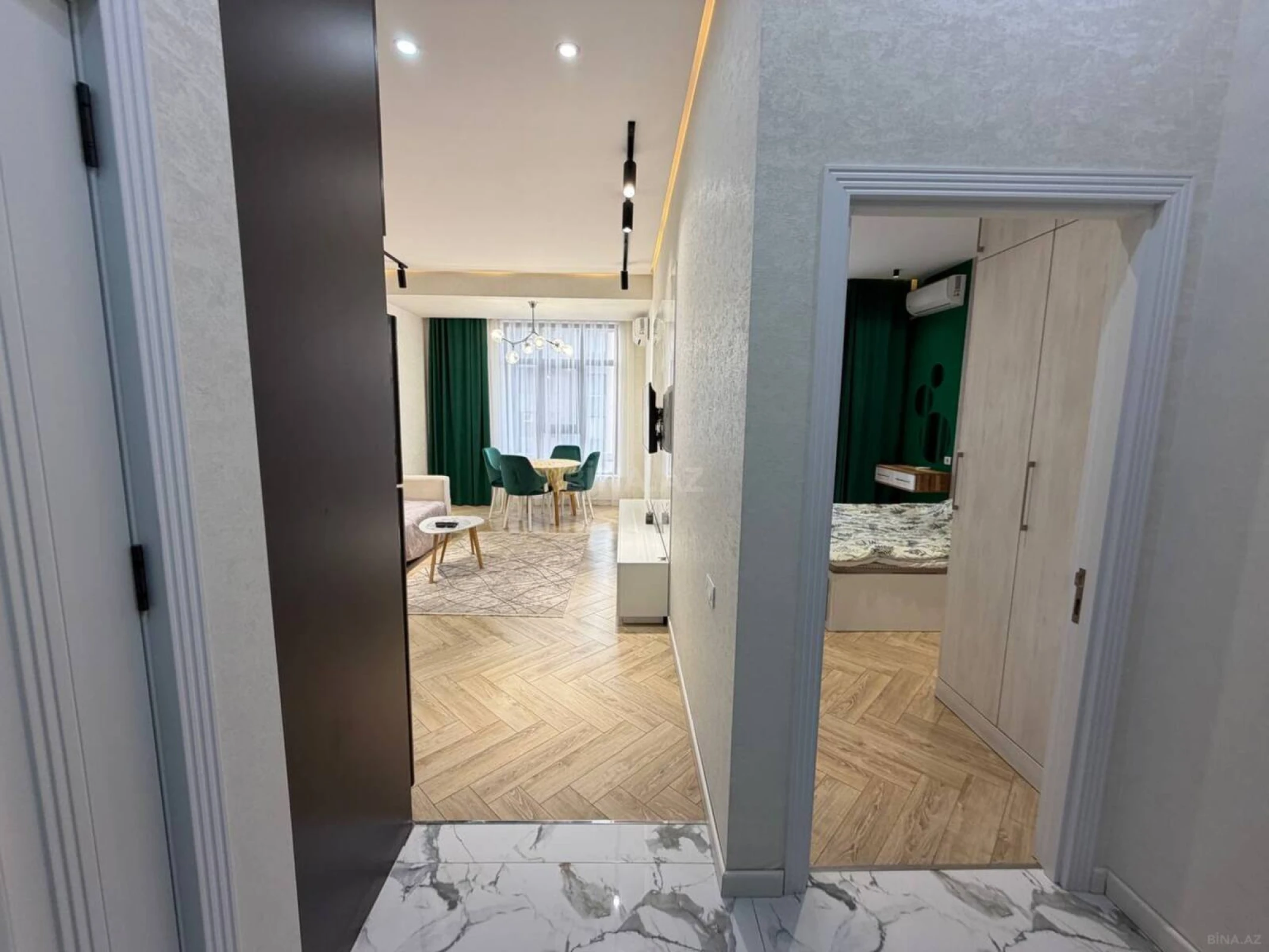 Satılır 2 otaqlı mənzil 58 m²