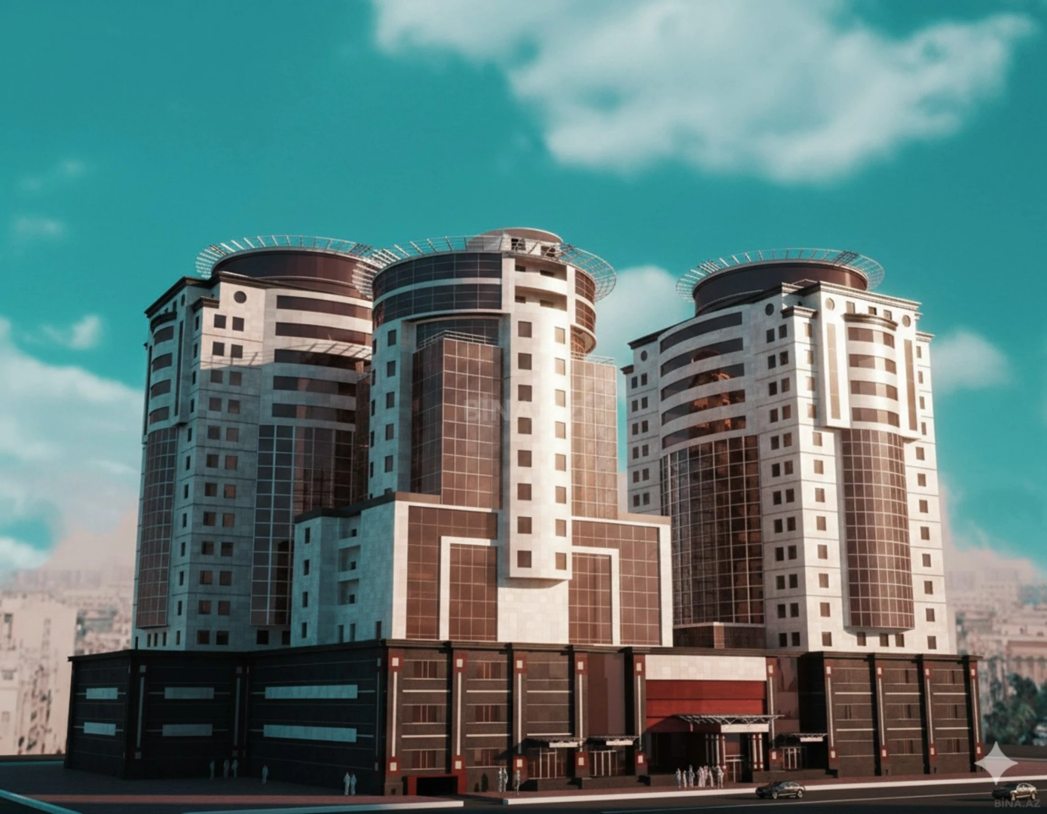 Satılır 4 otaqlı ofis 235 m²